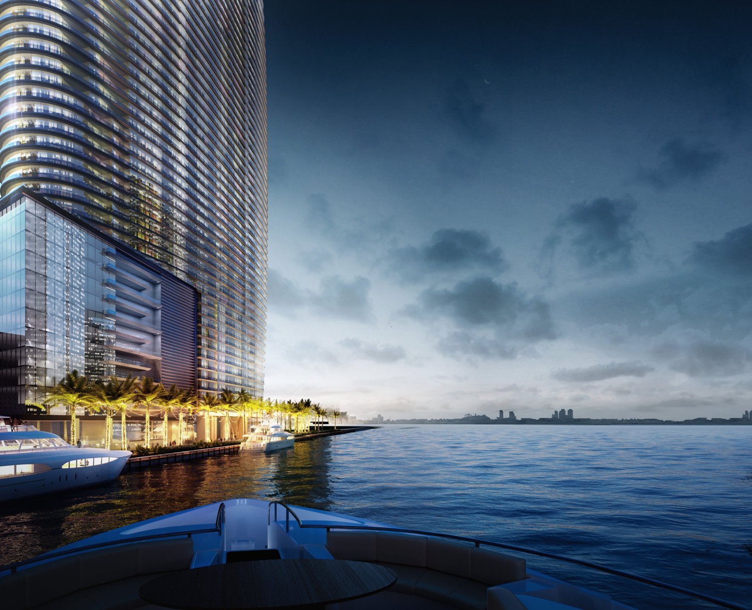Aston Martin Residences: Un superyate dibujado en vidrio