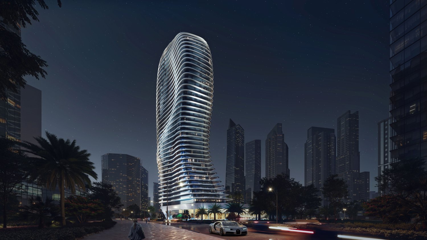 Bugatti Residences, брендовая резиденция Bugatti: Бизнес-Бей, Дубай, ОАЭ