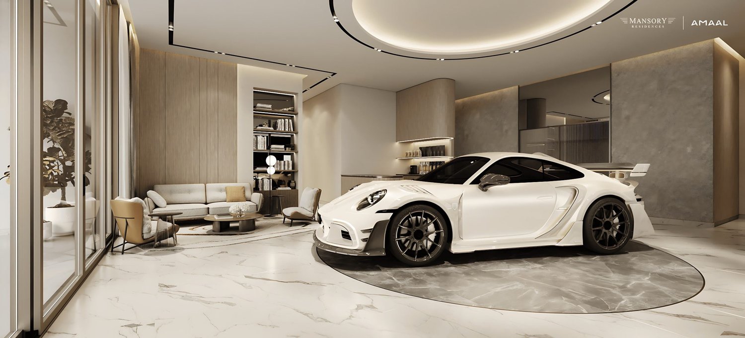 Mansory Residences: El auto en la sala