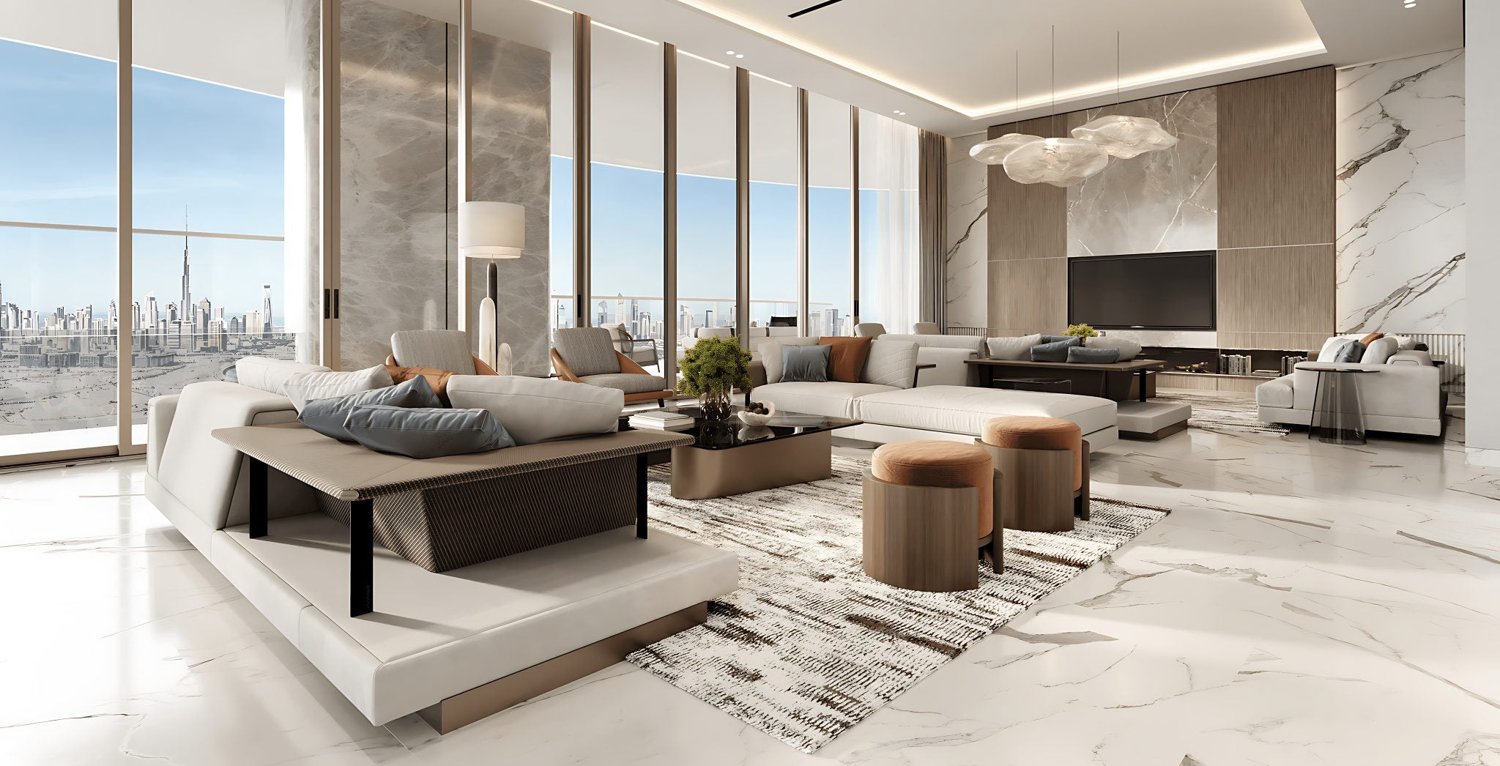 Mansory Residences: Residencia en las alturas, vistas del horizonte de meydan