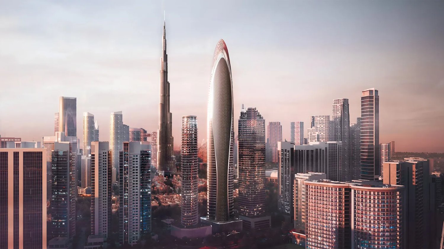 Mercedes-Benz Places, Mercedes-Benz branded residence in Downtown Dubai, UAE