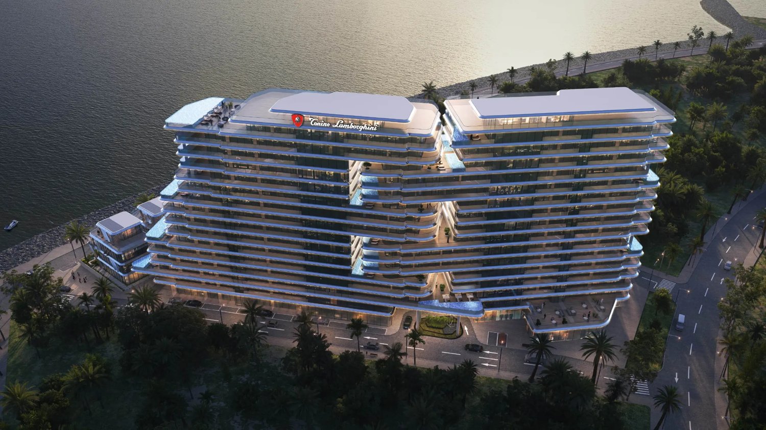 Tonino Lamborghini Residences: The design house comes ashore