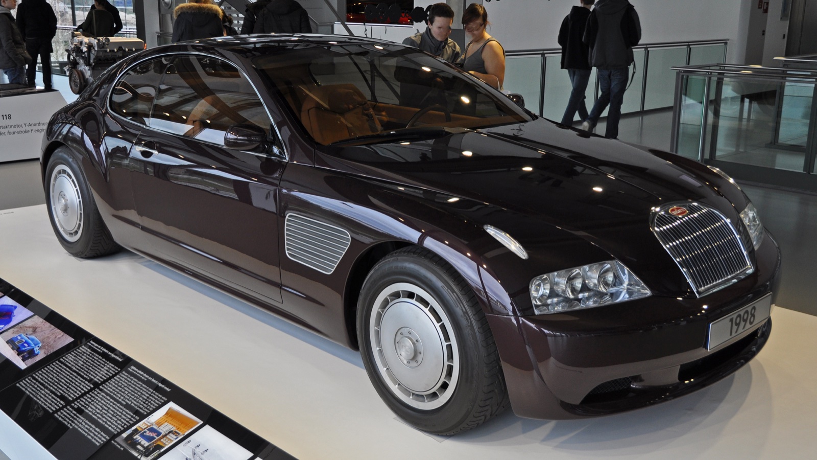 Bugatti EB 118 W18 coupe concept (1998)