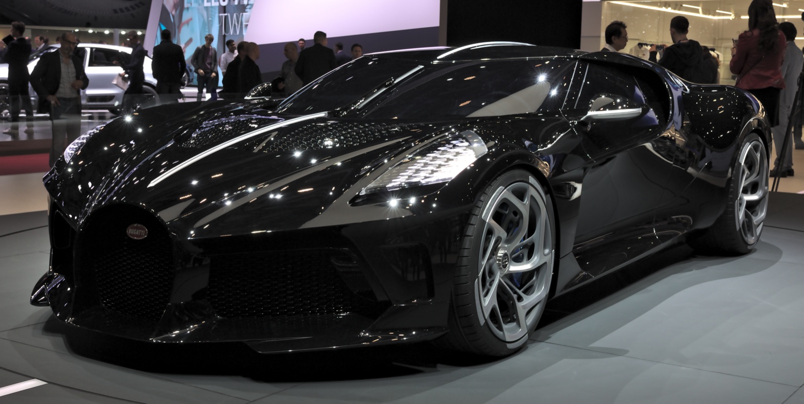 Bugatti La Voiture Noire at the 2019 Geneva Motor Show