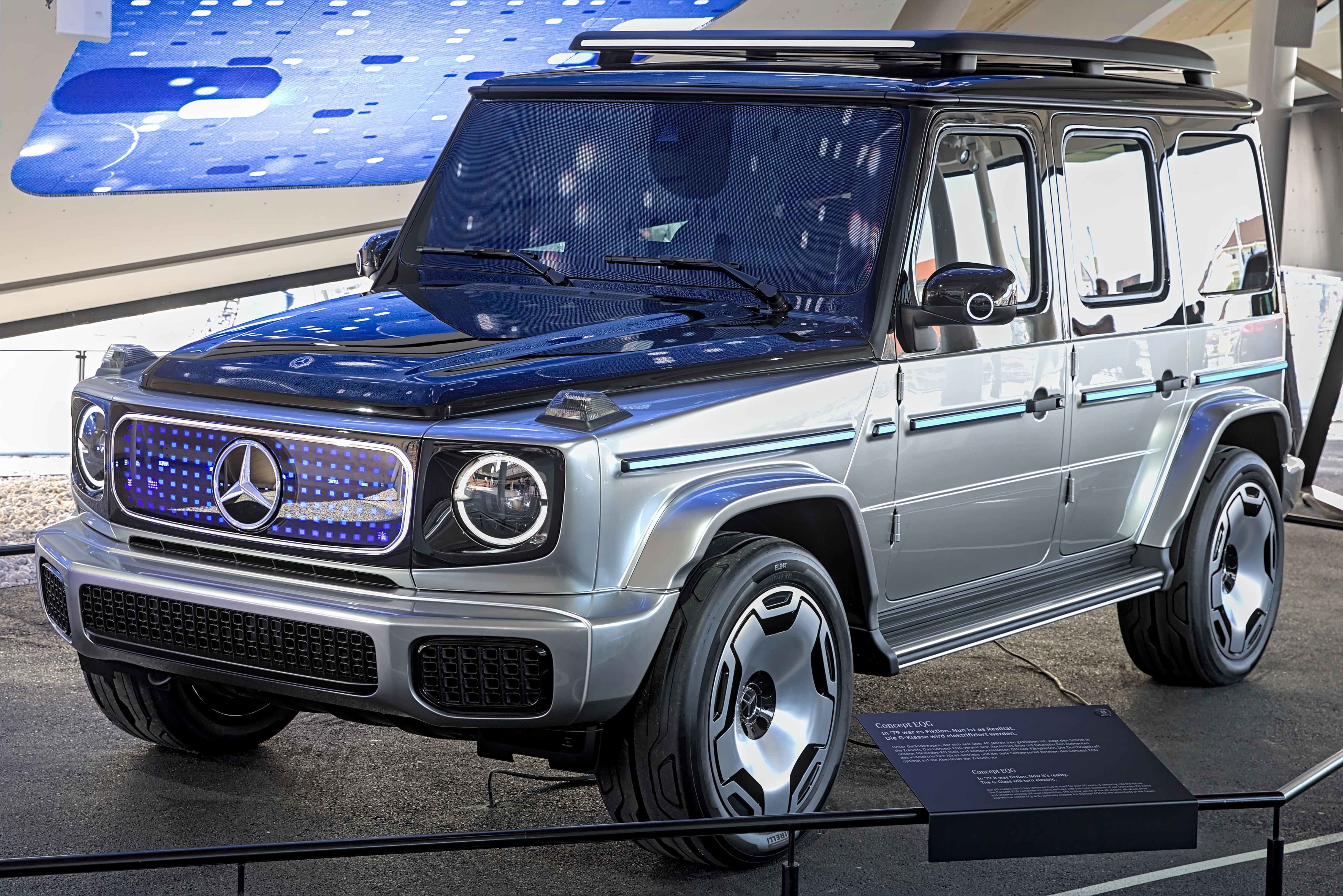 Mercedes-Benz Concept EQG at IAA 2021