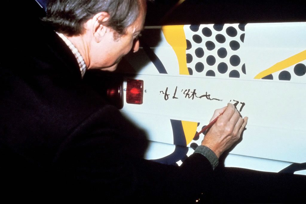 Lichtenstein Art Car: BMW x Lichtenstein, 1977, photo 2