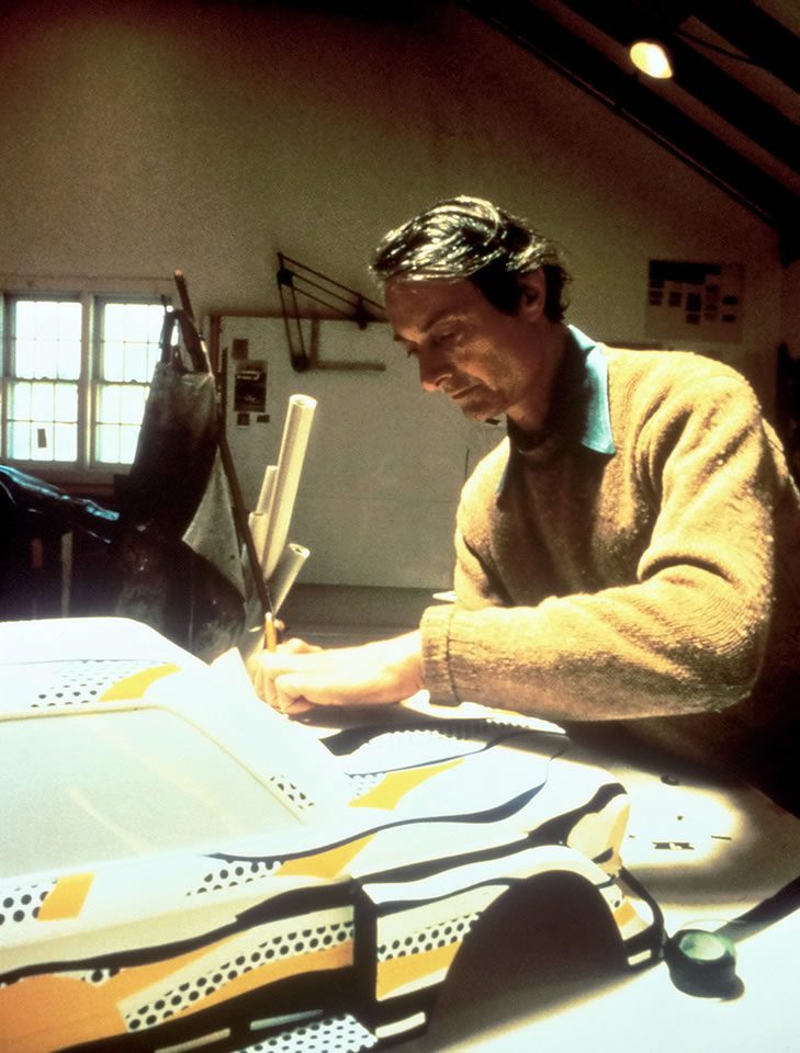 Lichtenstein Art Car: BMW x Lichtenstein, 1977, photo 3