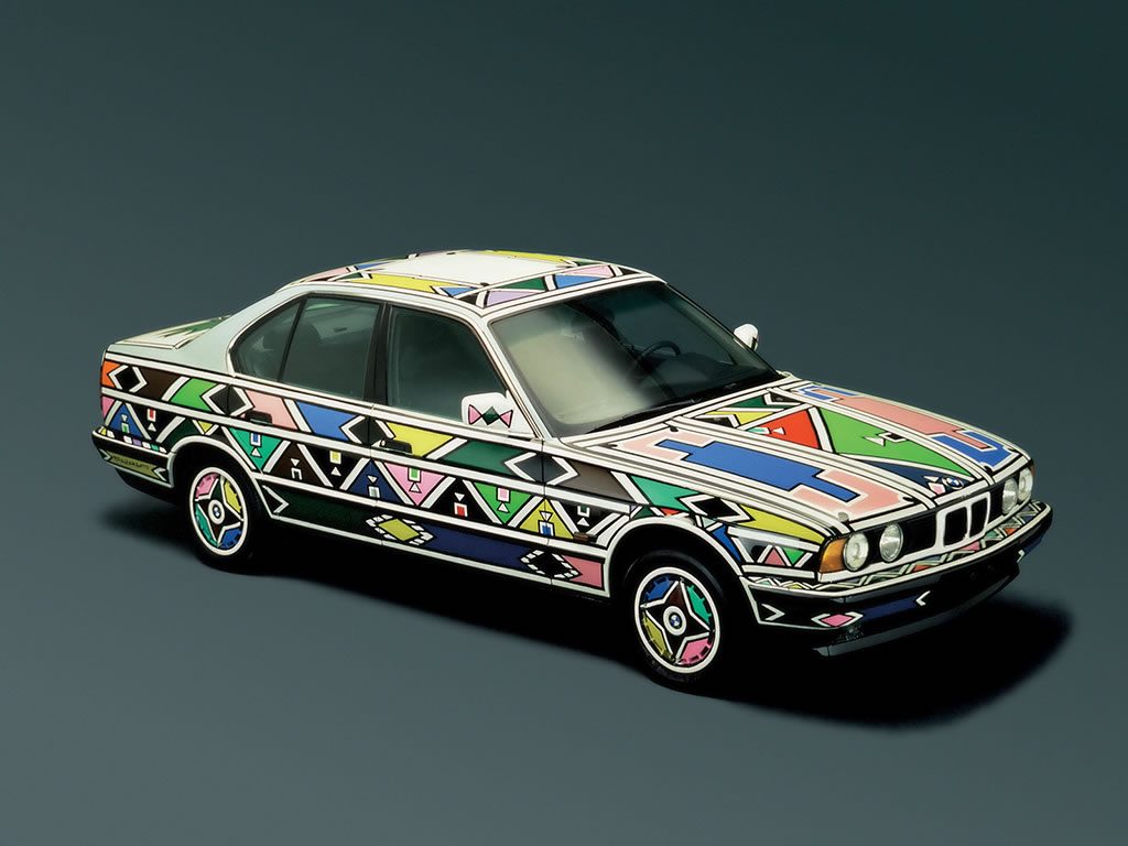 Mahlangu Art Car: BMW x Mahlangu, 1991, photo 2