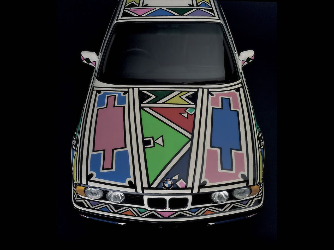 Mahlangu Art Car: BMW x Mahlangu, 1991, photo 3