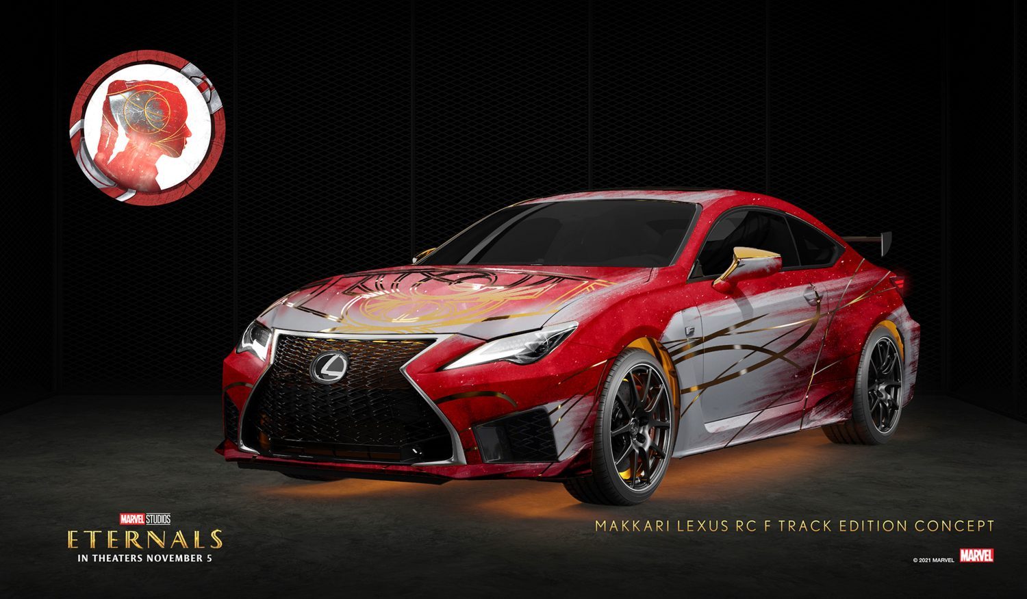 × Eternals · IS 500 hero + 10 character concepts: Lexus x Marvel · Eternals, 2021, photo 4