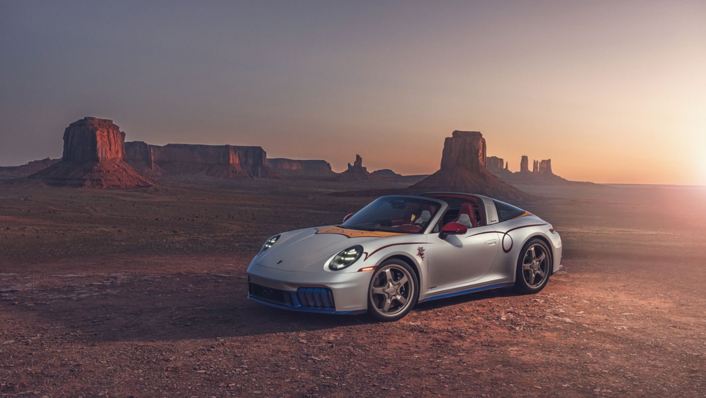Porsche 911 Targa 4 GTS "Jessie" Toy Story 5 one-off
