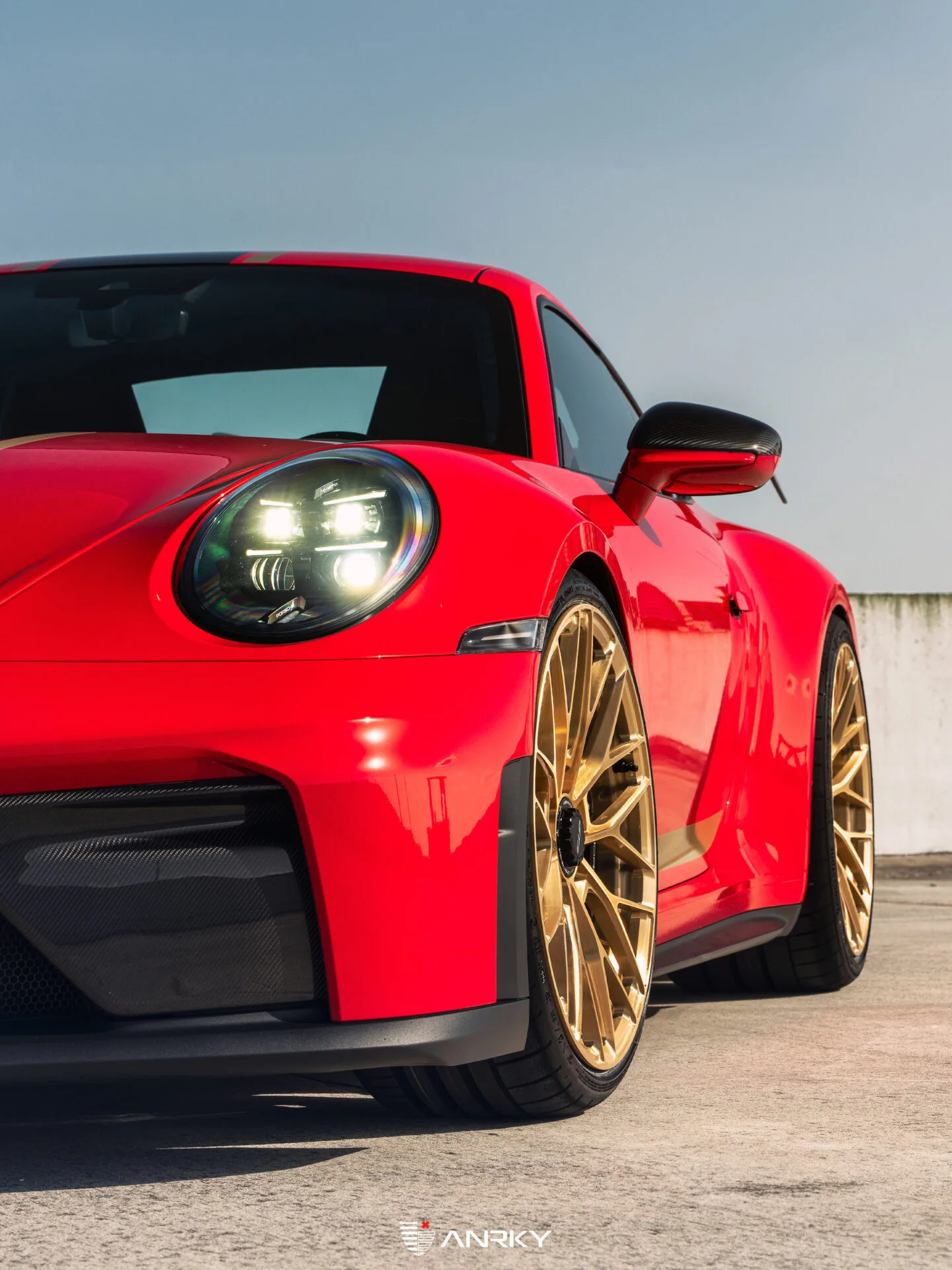 Anrky AN10 SeriesONE Monoblock on Porsche 911 992.1