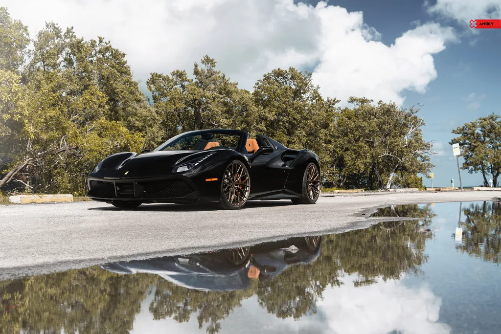 Anrky AN10 SeriesONE Monoblock on Ferrari 488