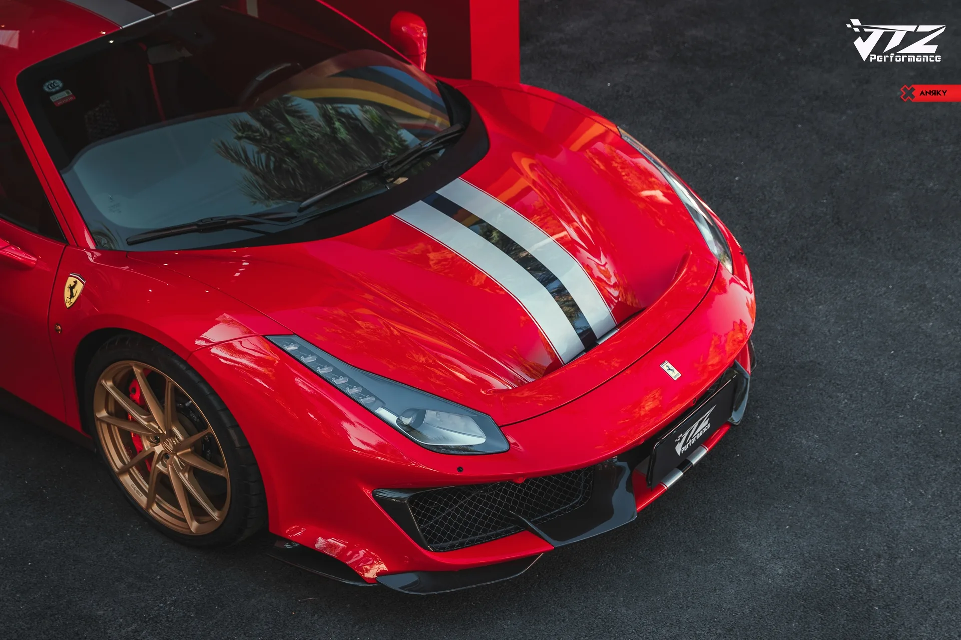 Anrky AN13 SeriesONE Monoblock on Ferrari 488, photo 6