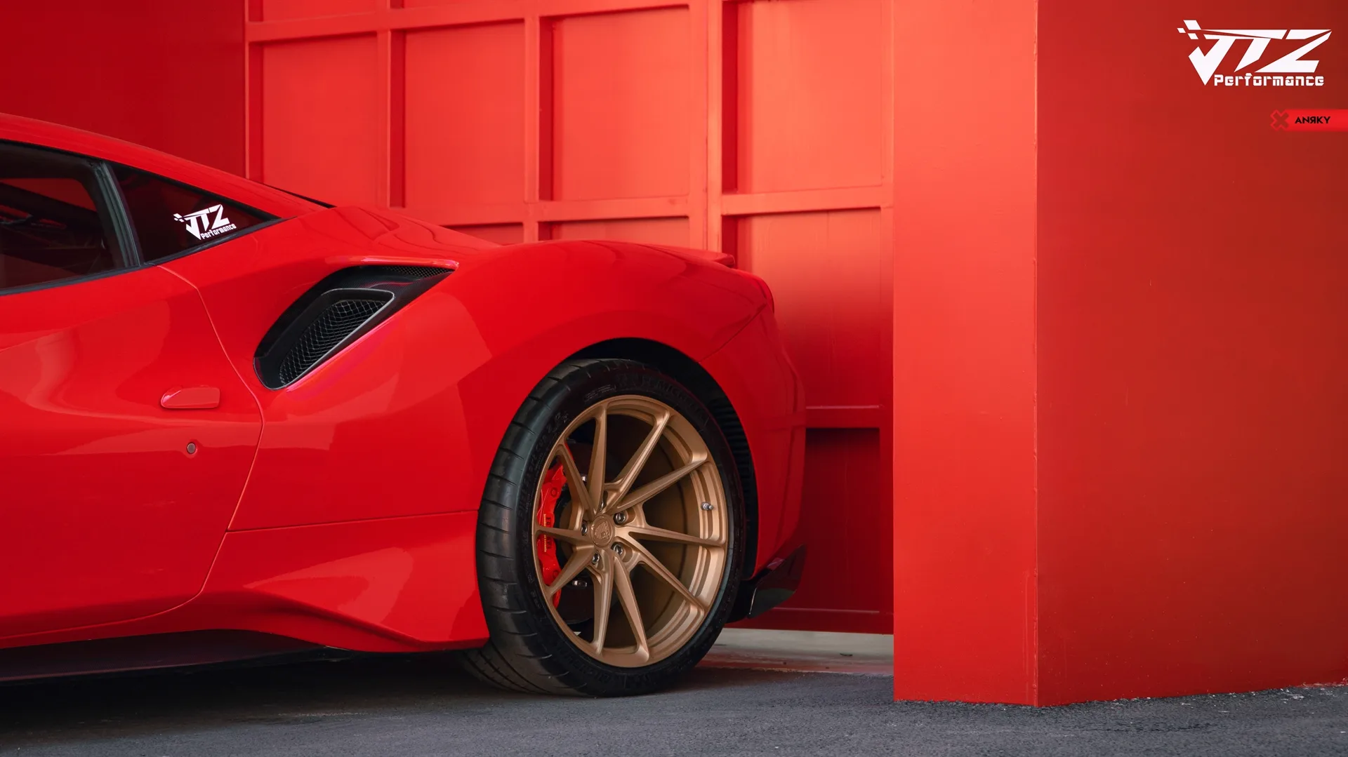 Anrky AN13 SeriesONE Monoblock on Ferrari 488, photo 4