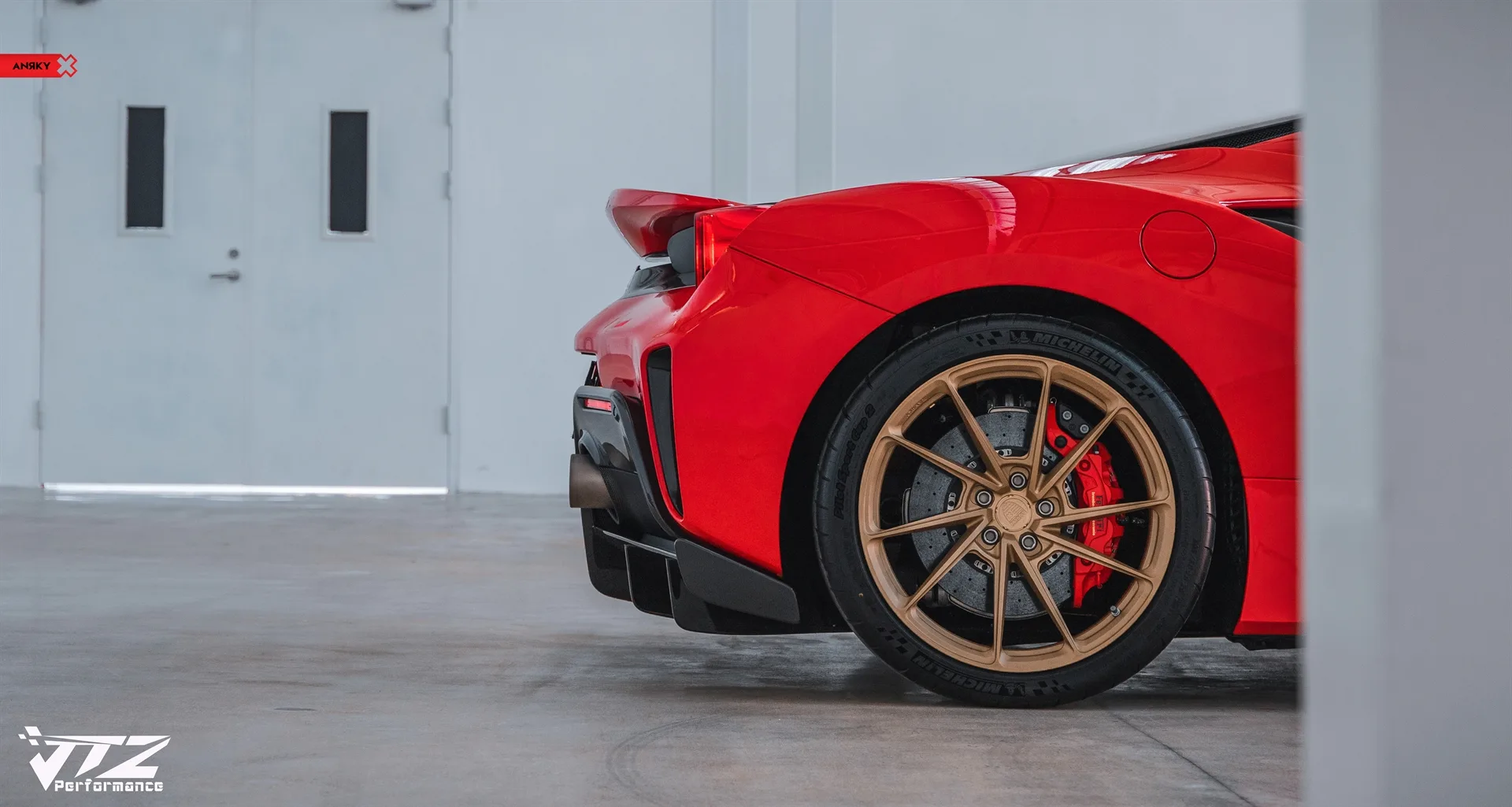 Anrky AN13 SeriesONE Monoblock on Ferrari 488, photo 8