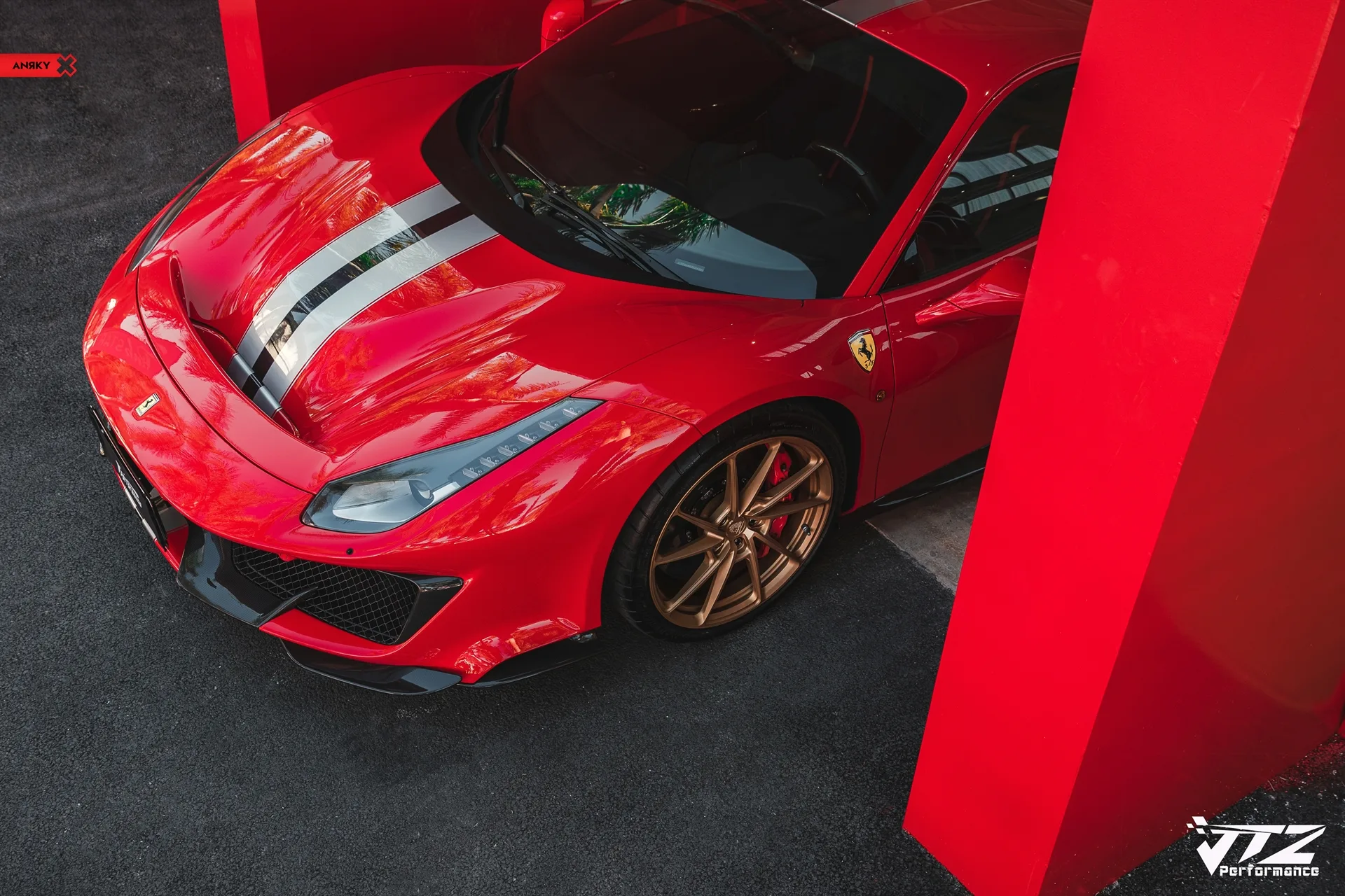 Anrky AN13 SeriesONE Monoblock on Ferrari 488, photo 9