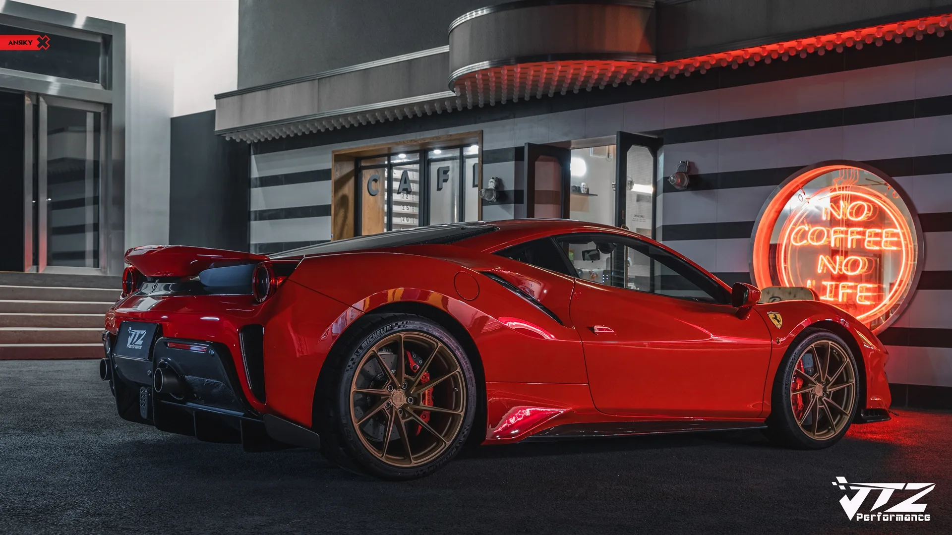 Anrky AN13 SeriesONE Monoblock on Ferrari 488, photo 7