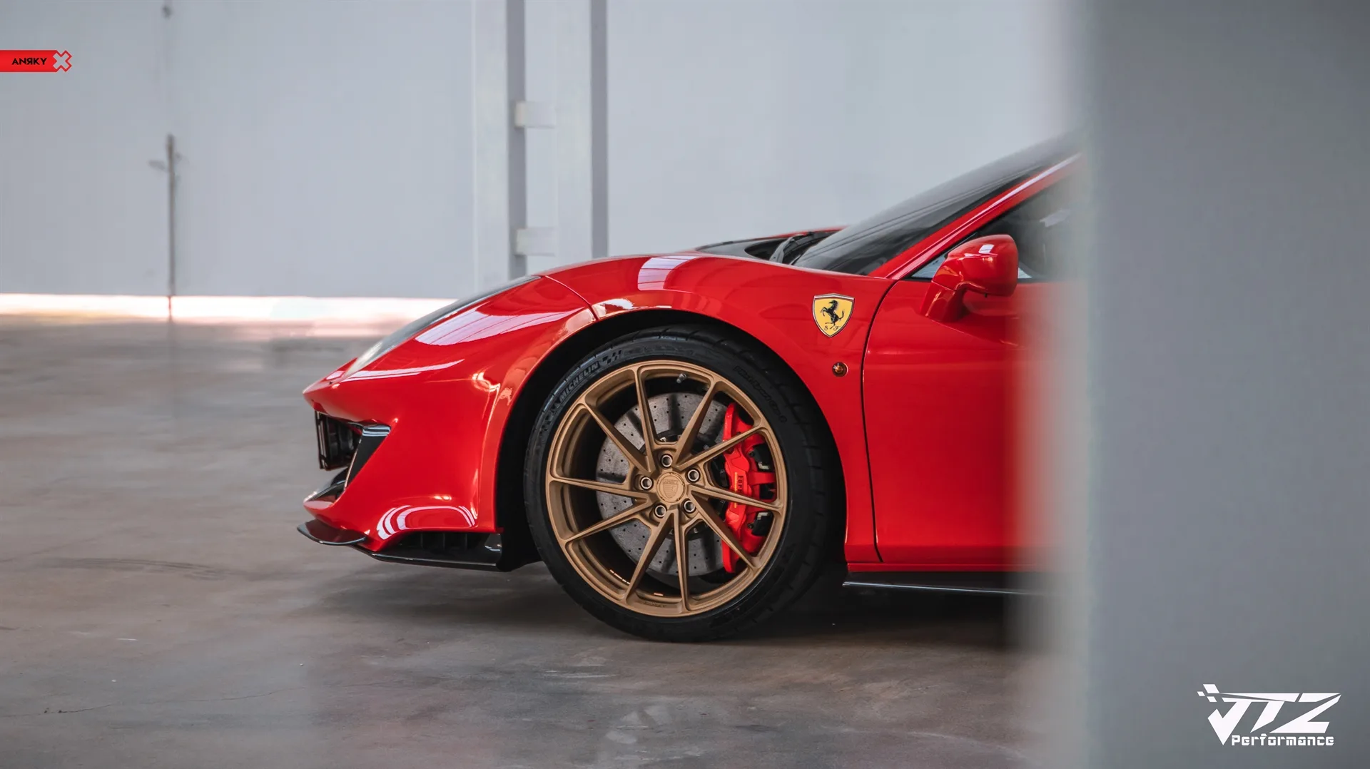 Anrky AN13 SeriesONE Monoblock on Ferrari 488, photo 5