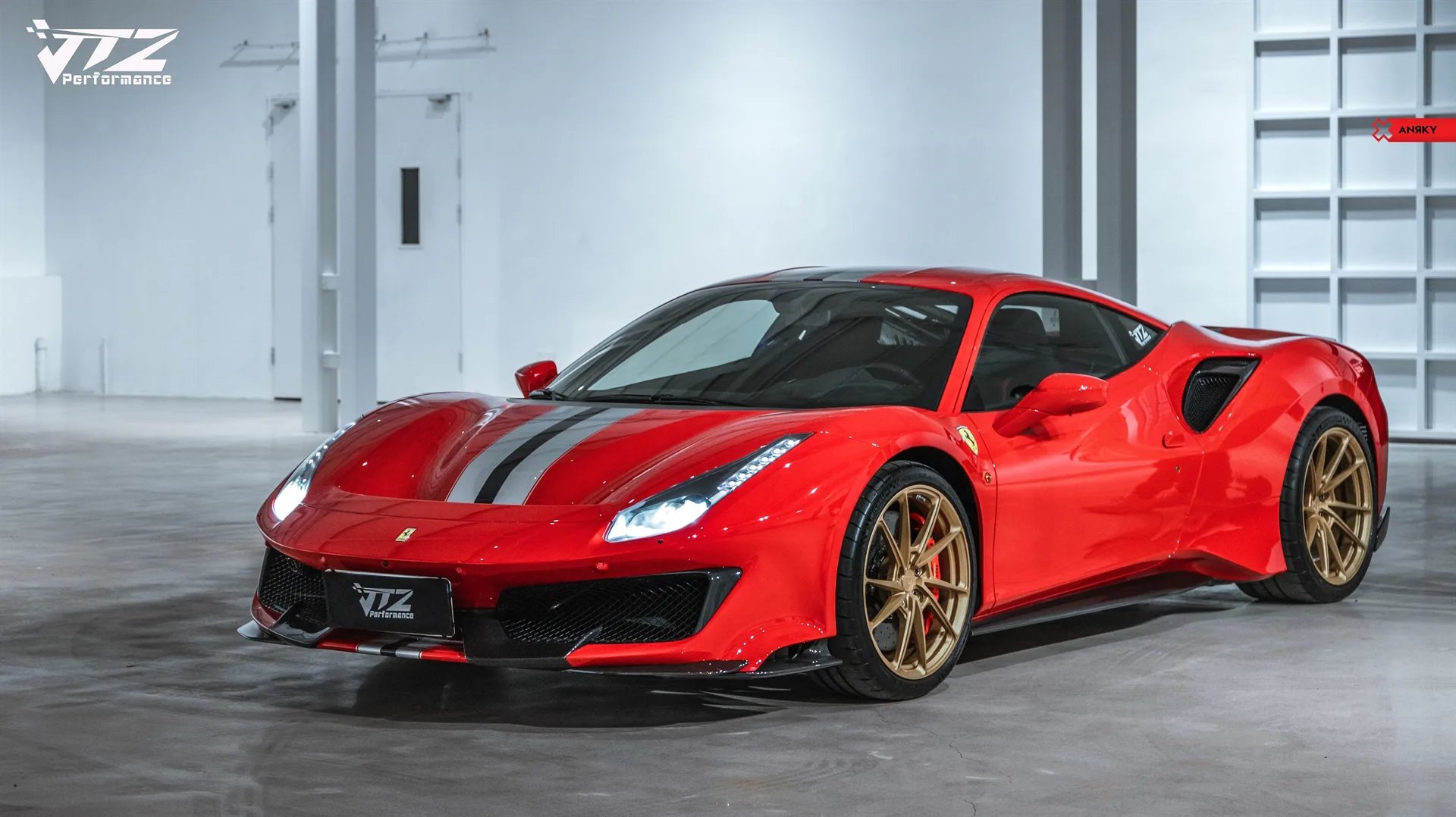Anrky AN13 SeriesONE Monoblock on Ferrari 488, photo 2