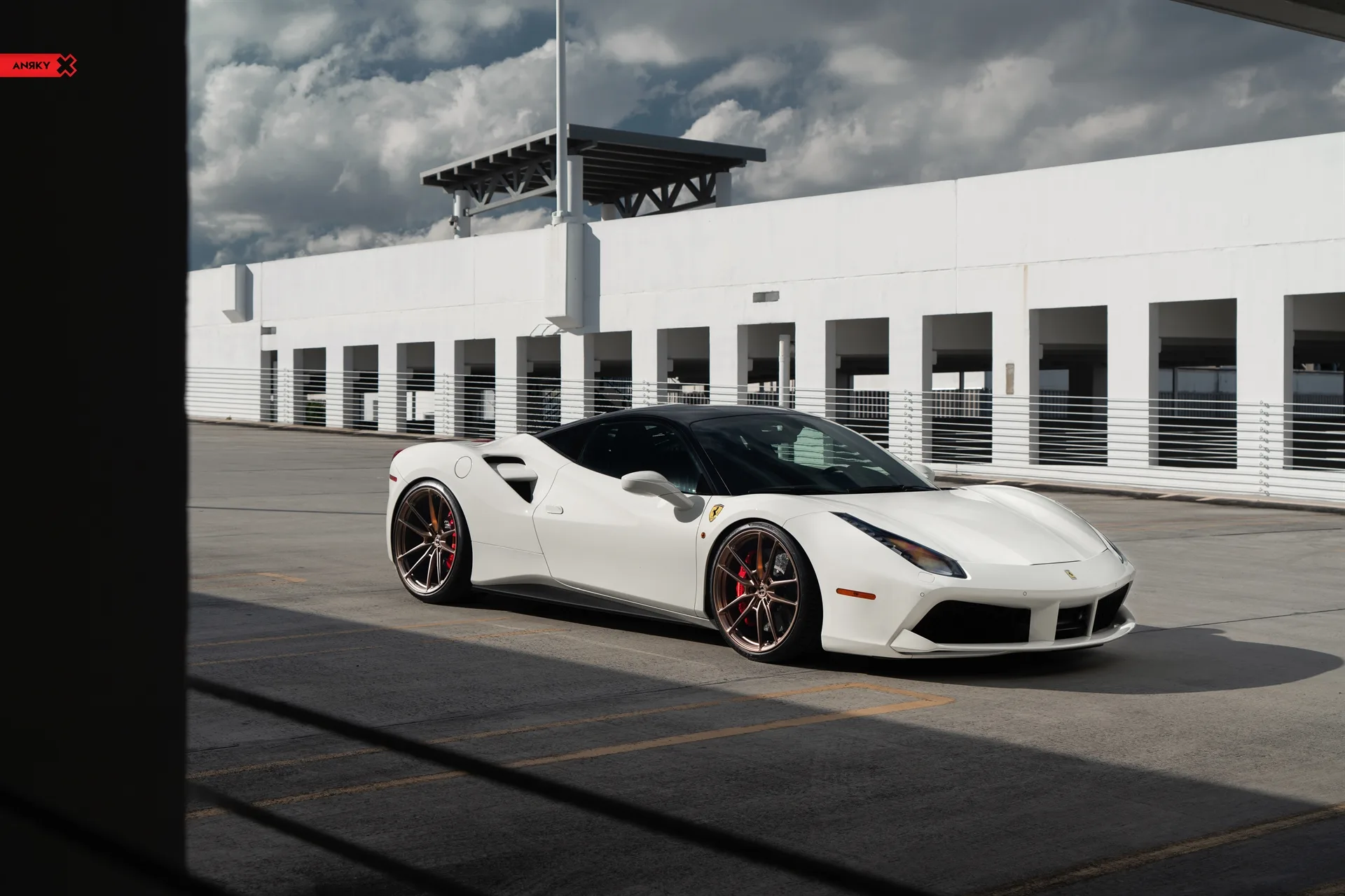 Anrky AN14 SeriesONE Monoblock on Ferrari 488
