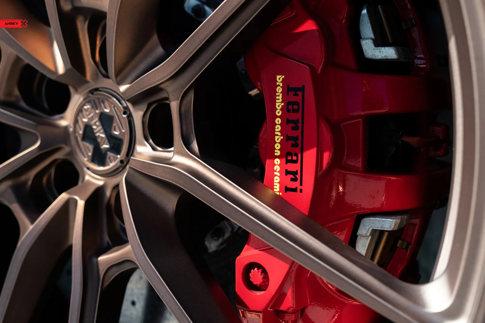 Anrky AN14 SeriesONE Monoblock on Ferrari 488, photo 6