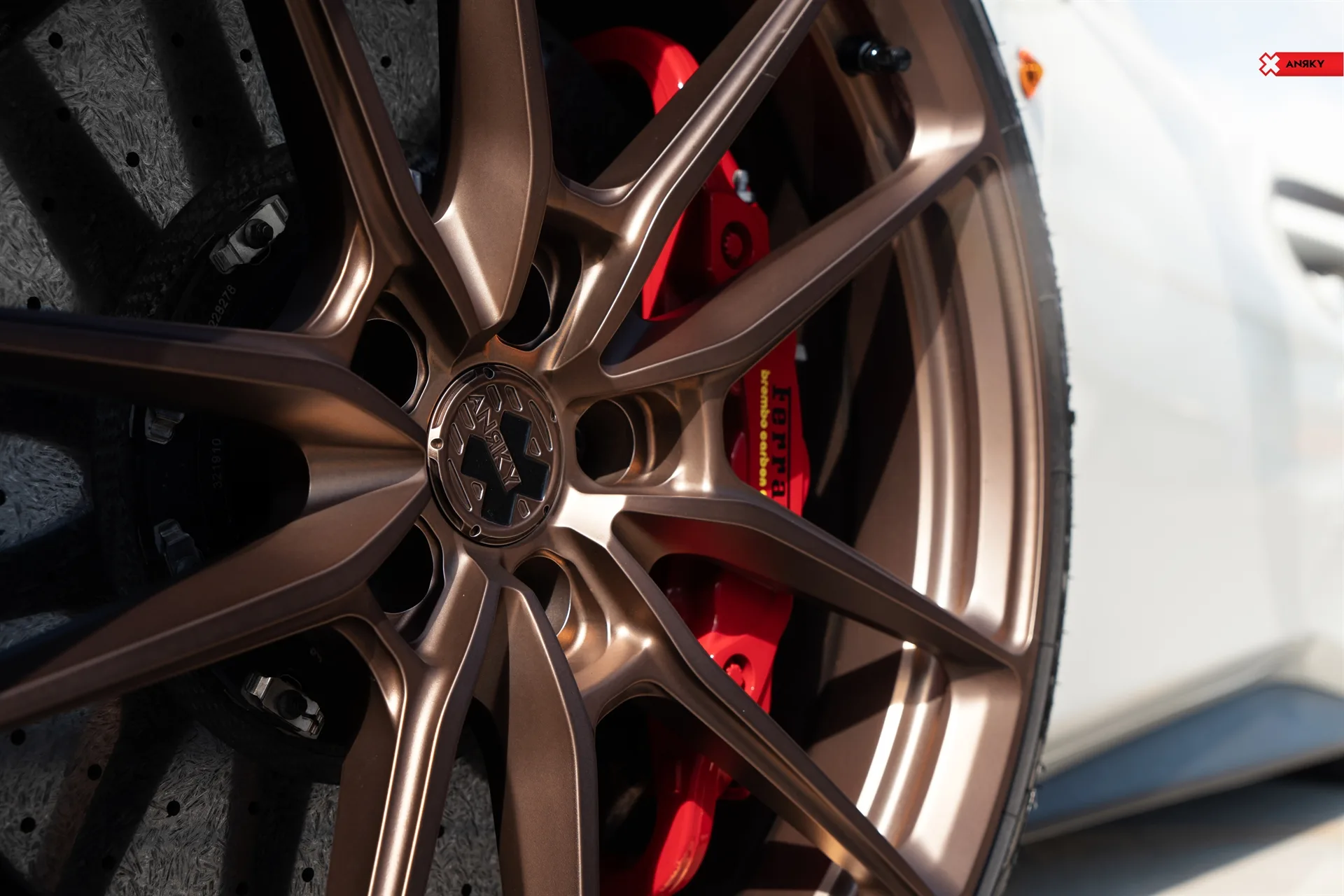 Anrky AN14 SeriesONE Monoblock on Ferrari 488, photo 4