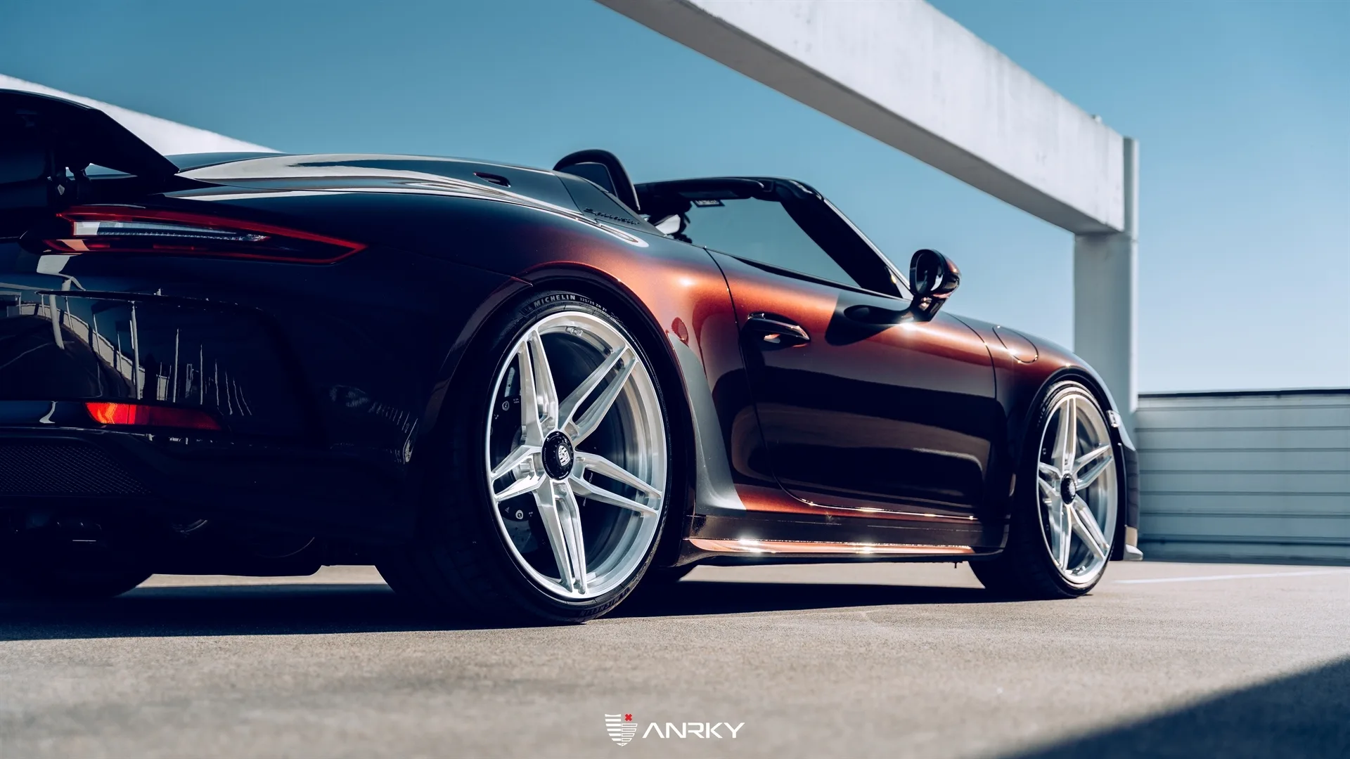 Anrky AN17 SeriesONE Monoblock on Porsche 911 991.1
