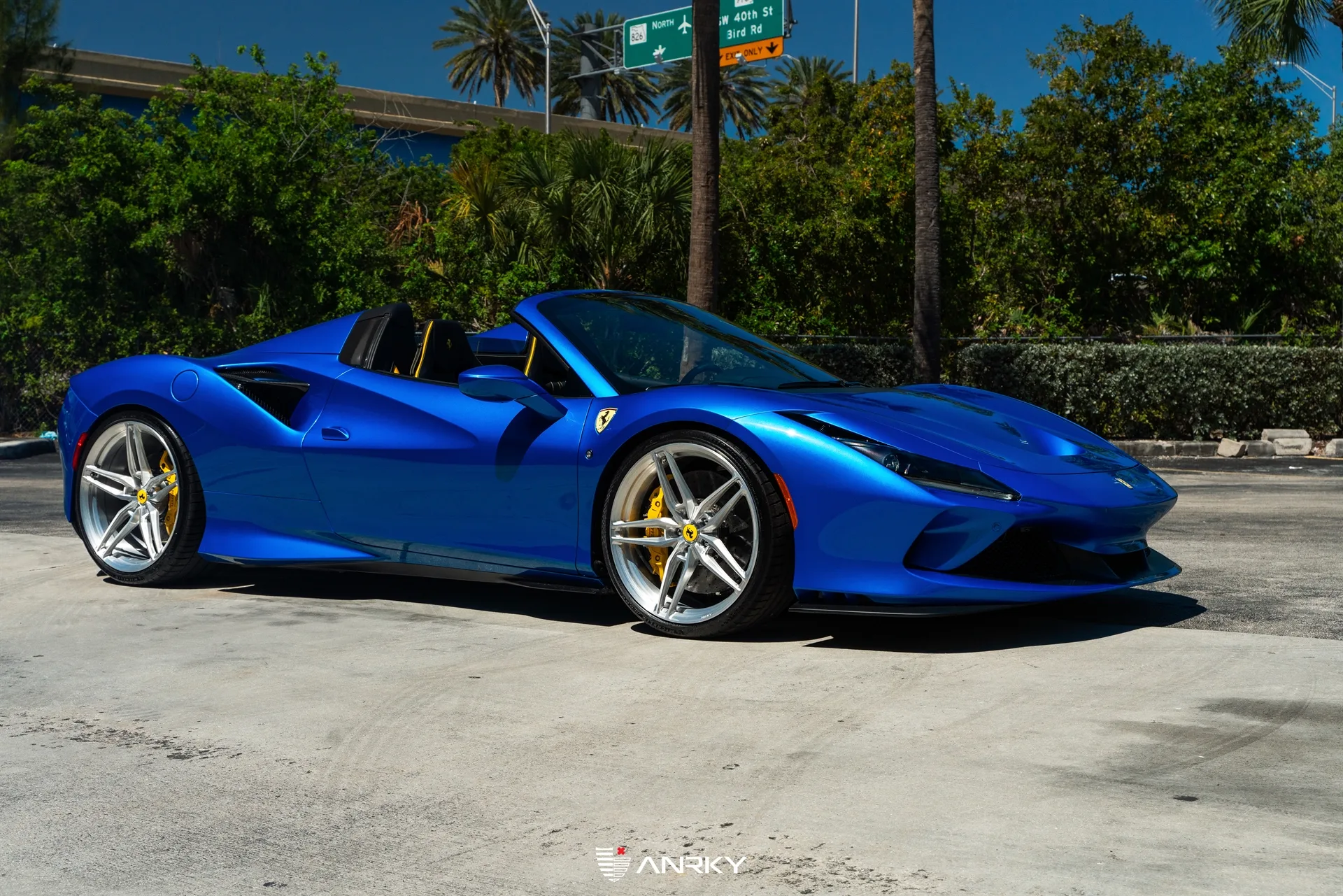Anrky AN17 SeriesONE Monoblock on Ferrari F8 F142MFL