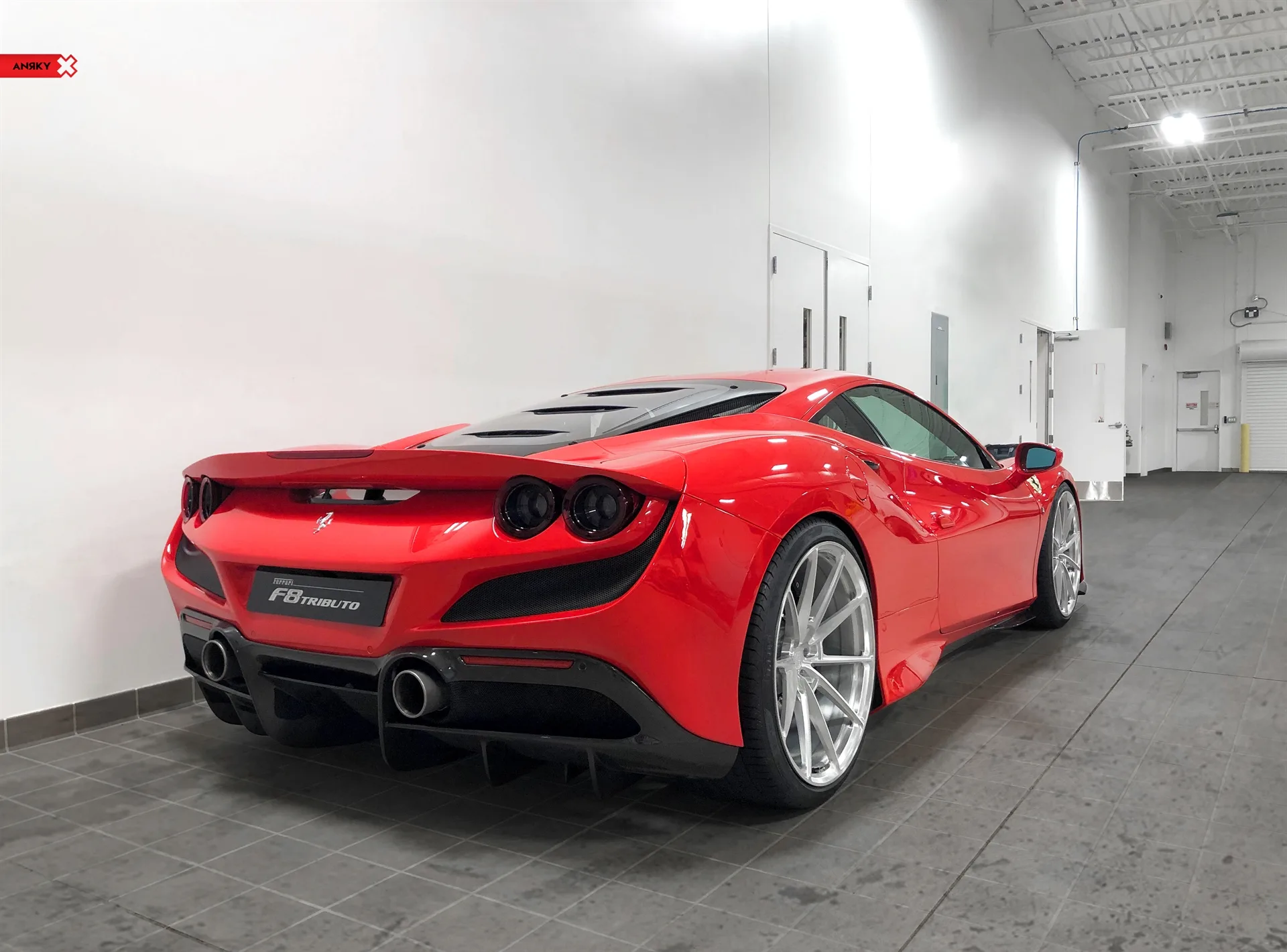 Anrky AN18 SeriesONE Monoblock on Ferrari F8 F142MFL