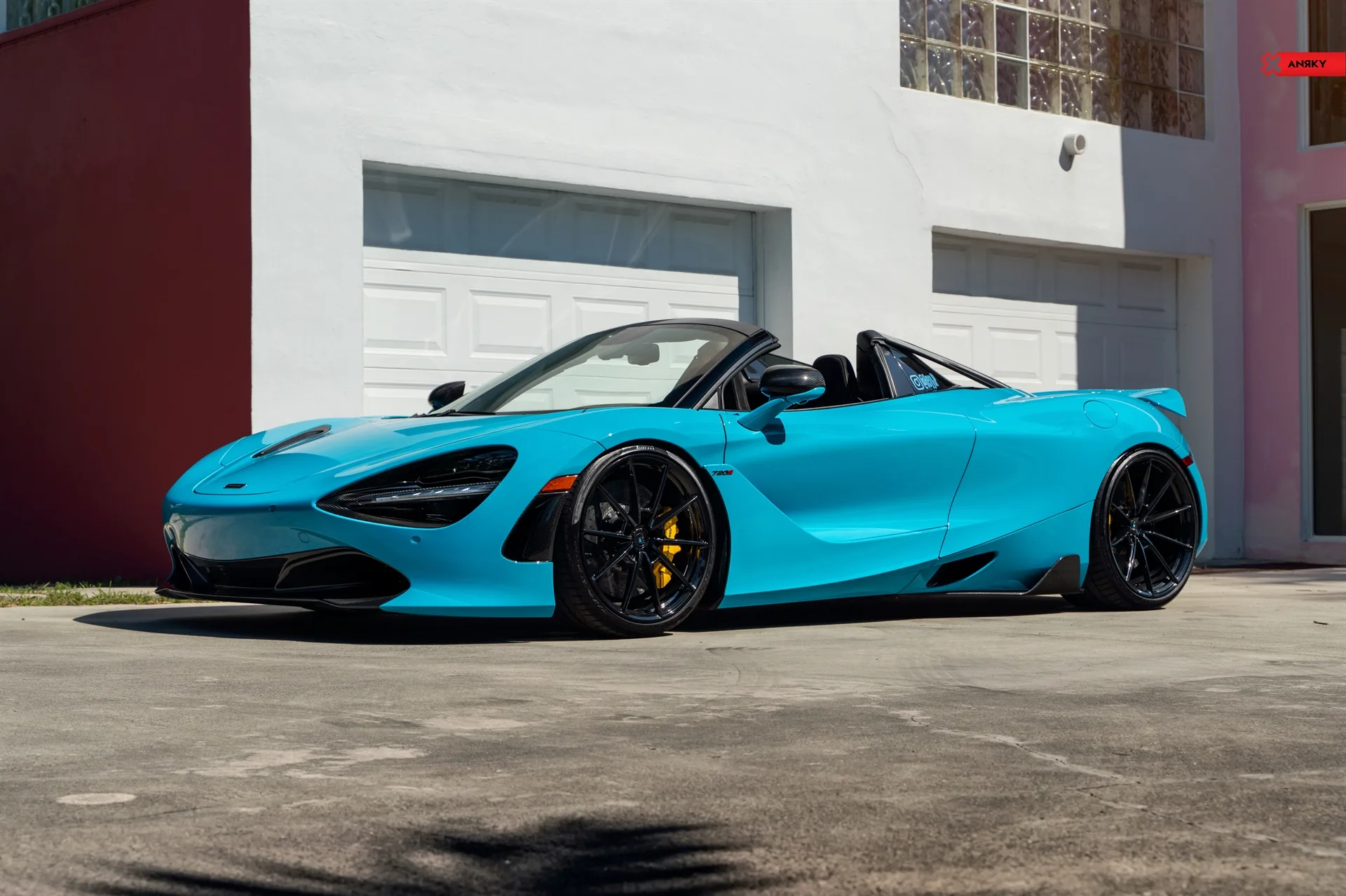 Anrky AN18 SeriesONE Monoblock on McLaren 720S