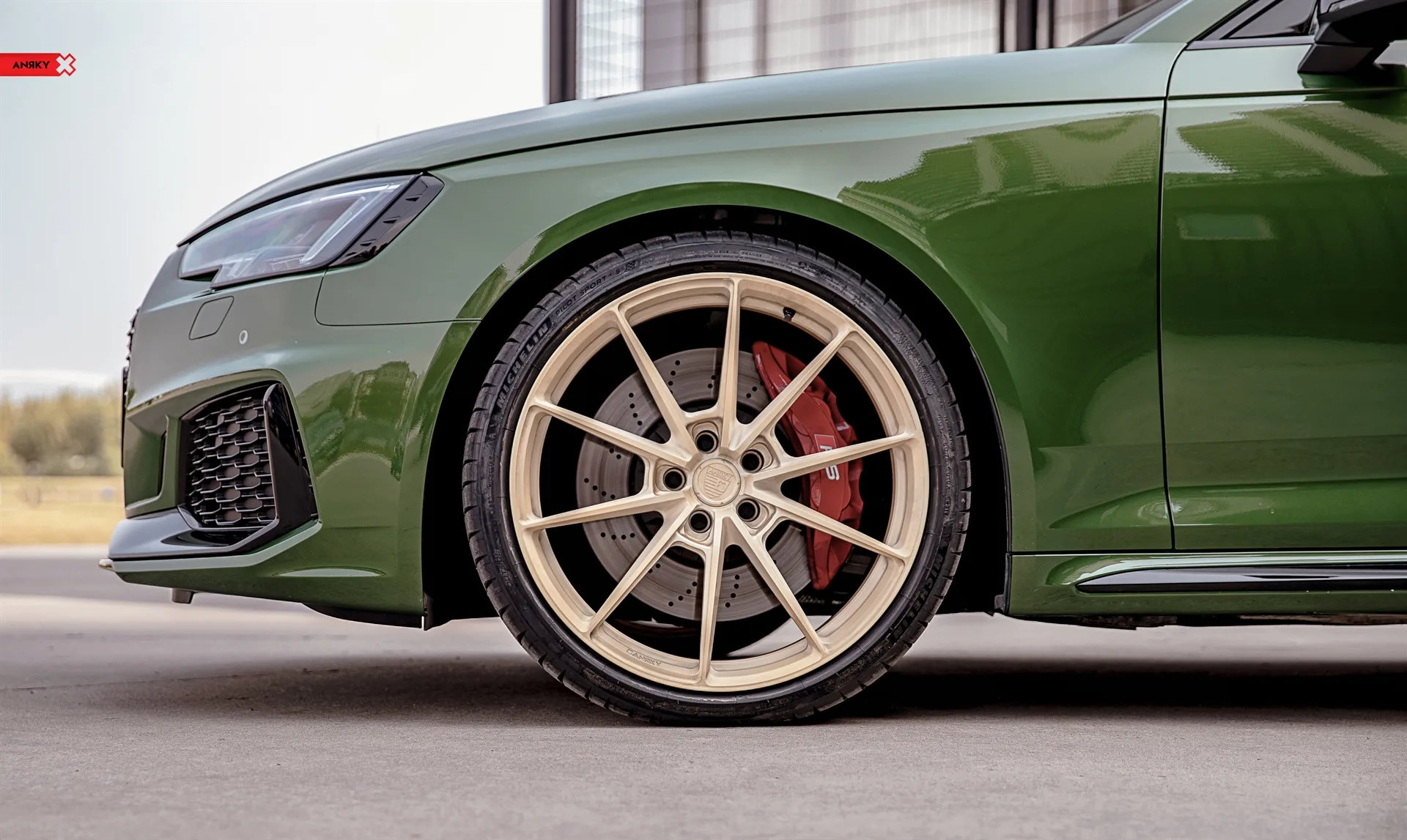 Anrky AN18 SeriesONE Monoblock on Audi RS 4 B9.1, photo 2