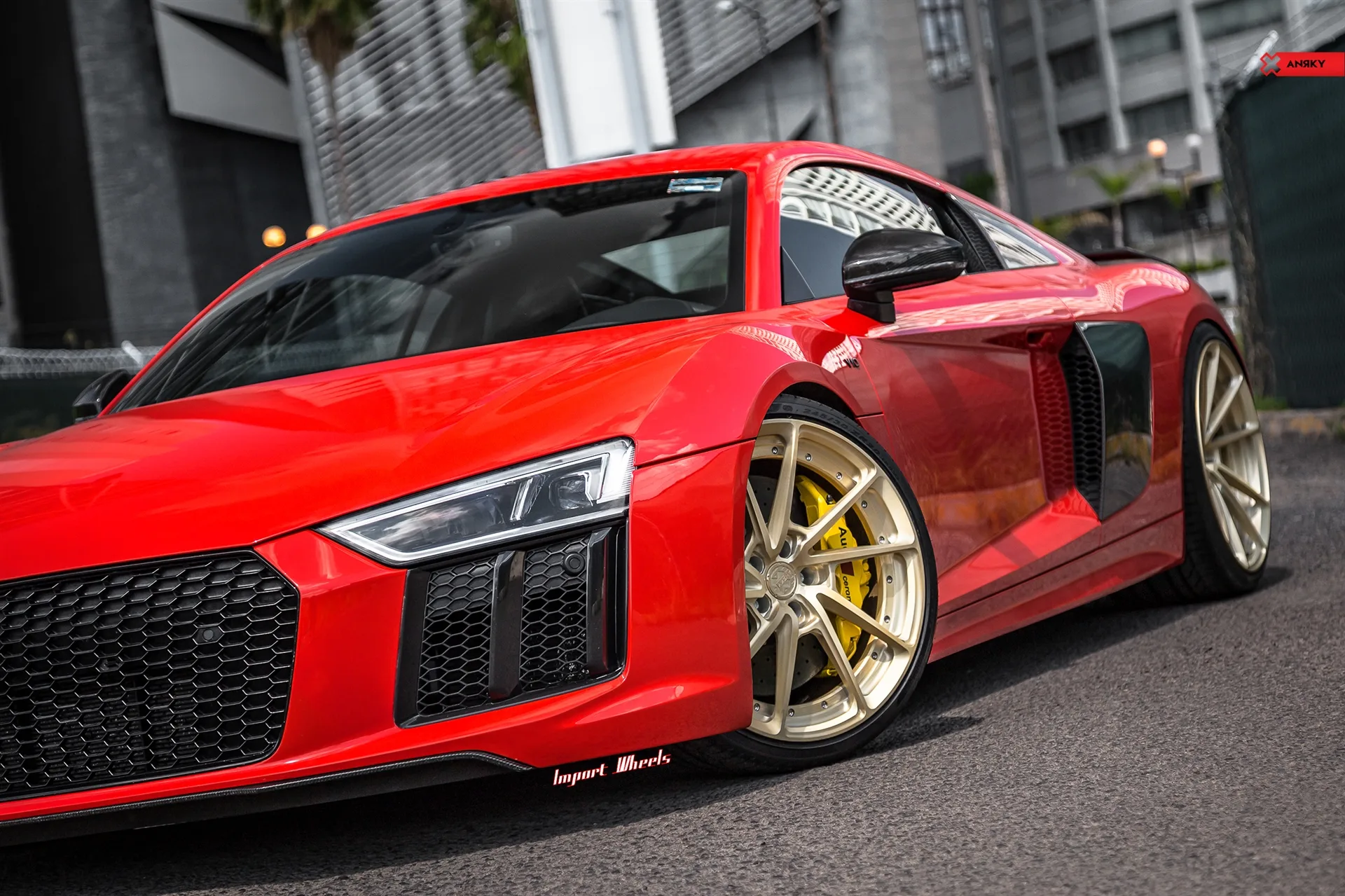 Anrky AN23 on Audi R8 Type 4S.1