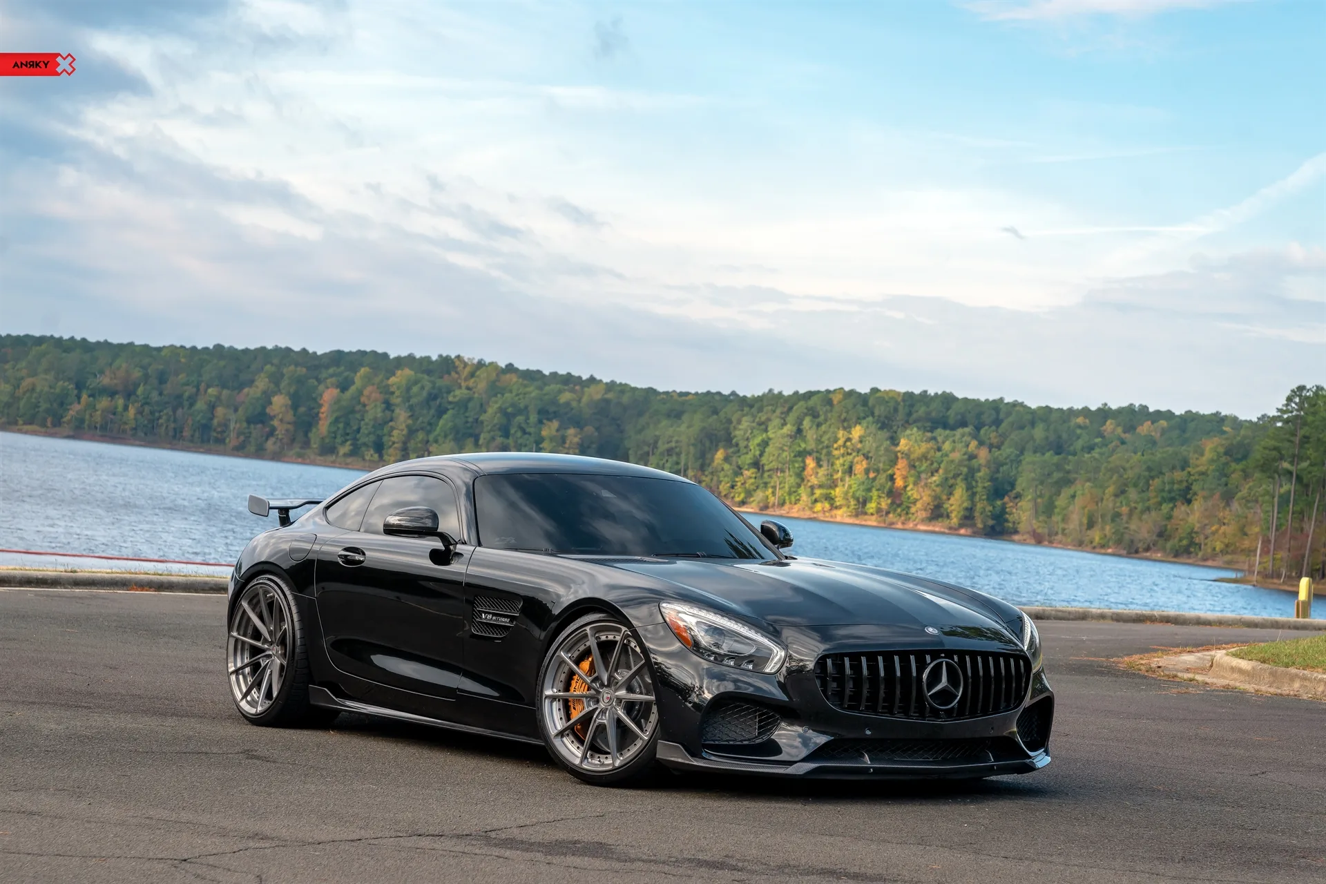 Anrky AN28 SeriesTWO on Mercedes-Benz AMG GT C190.1
