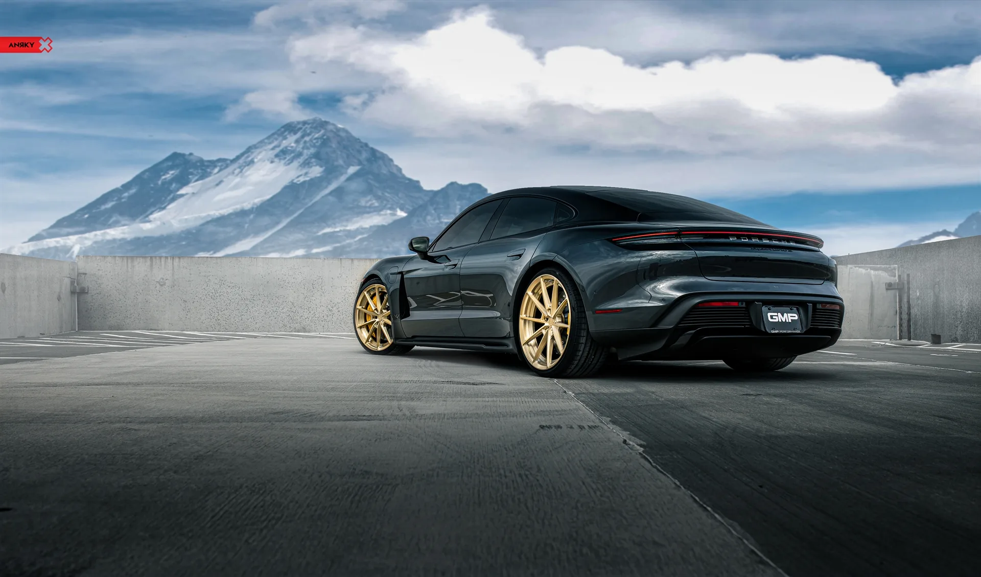 Anrky AN28 SeriesTWO on Porsche Taycan J1.1