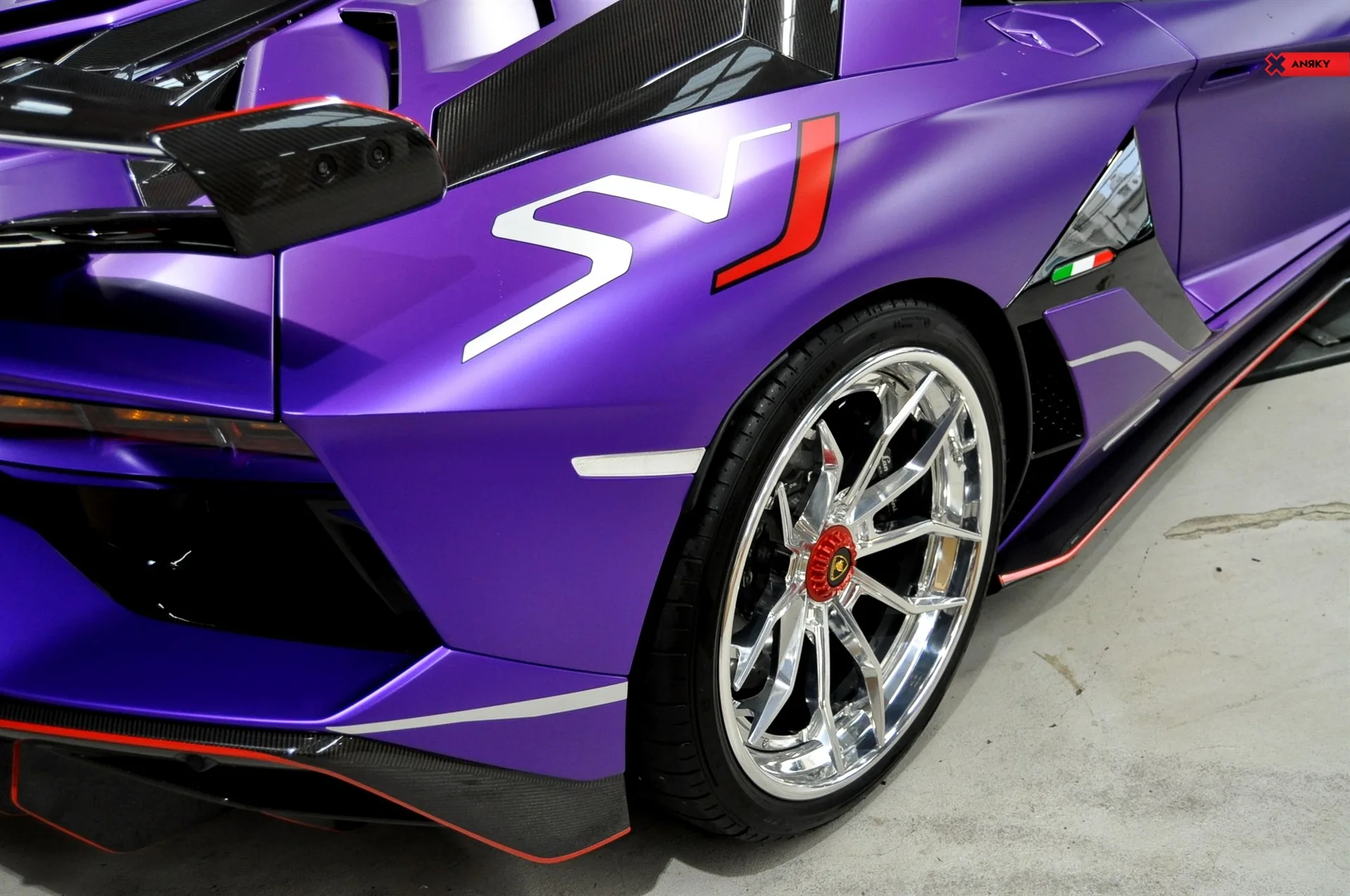 Anrky AN31 SeriesTHREE on Lamborghini Aventador SVJ LP 770-4 (2018-2022), photo 9