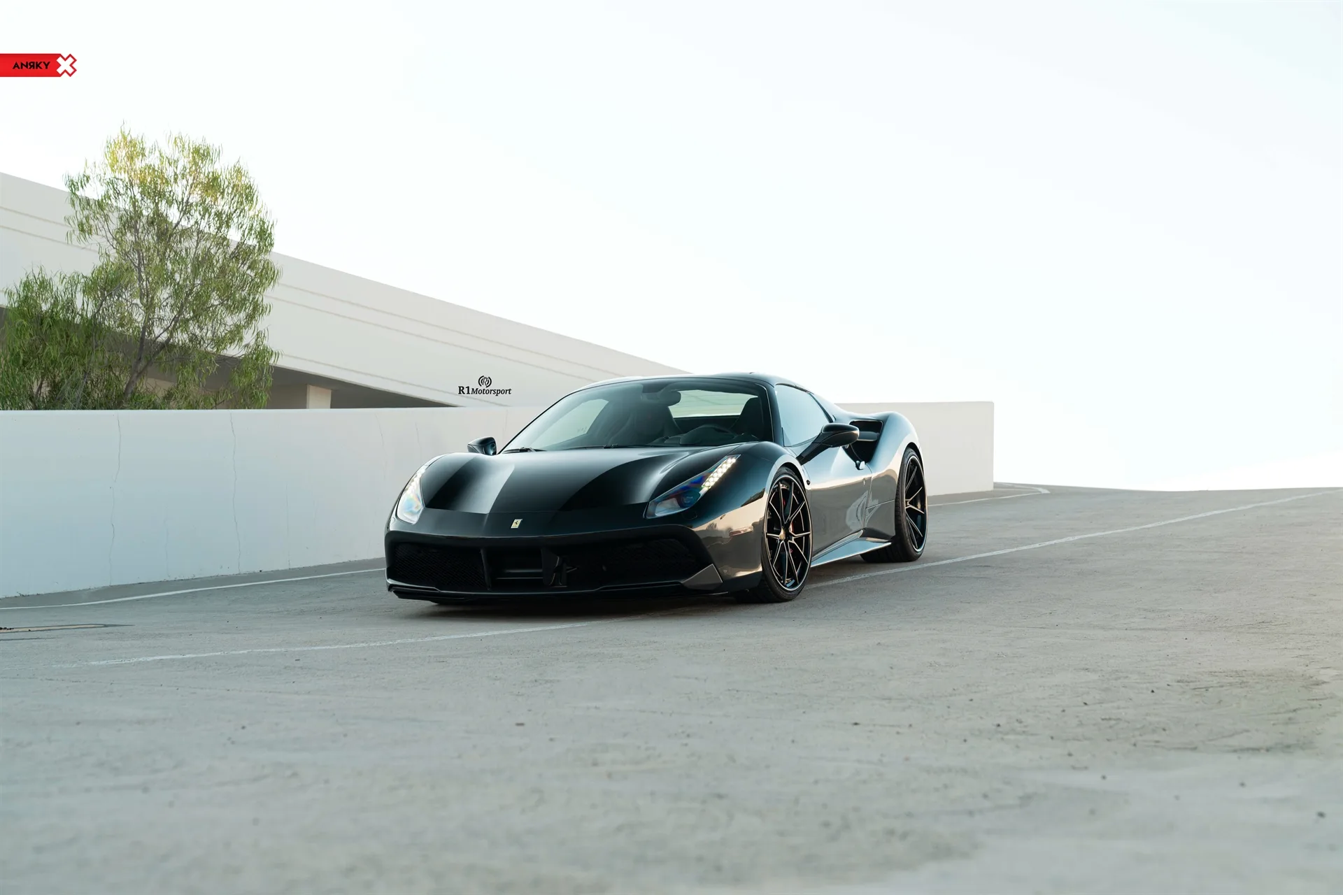 Anrky AN32 SeriesTHREE on Ferrari 488