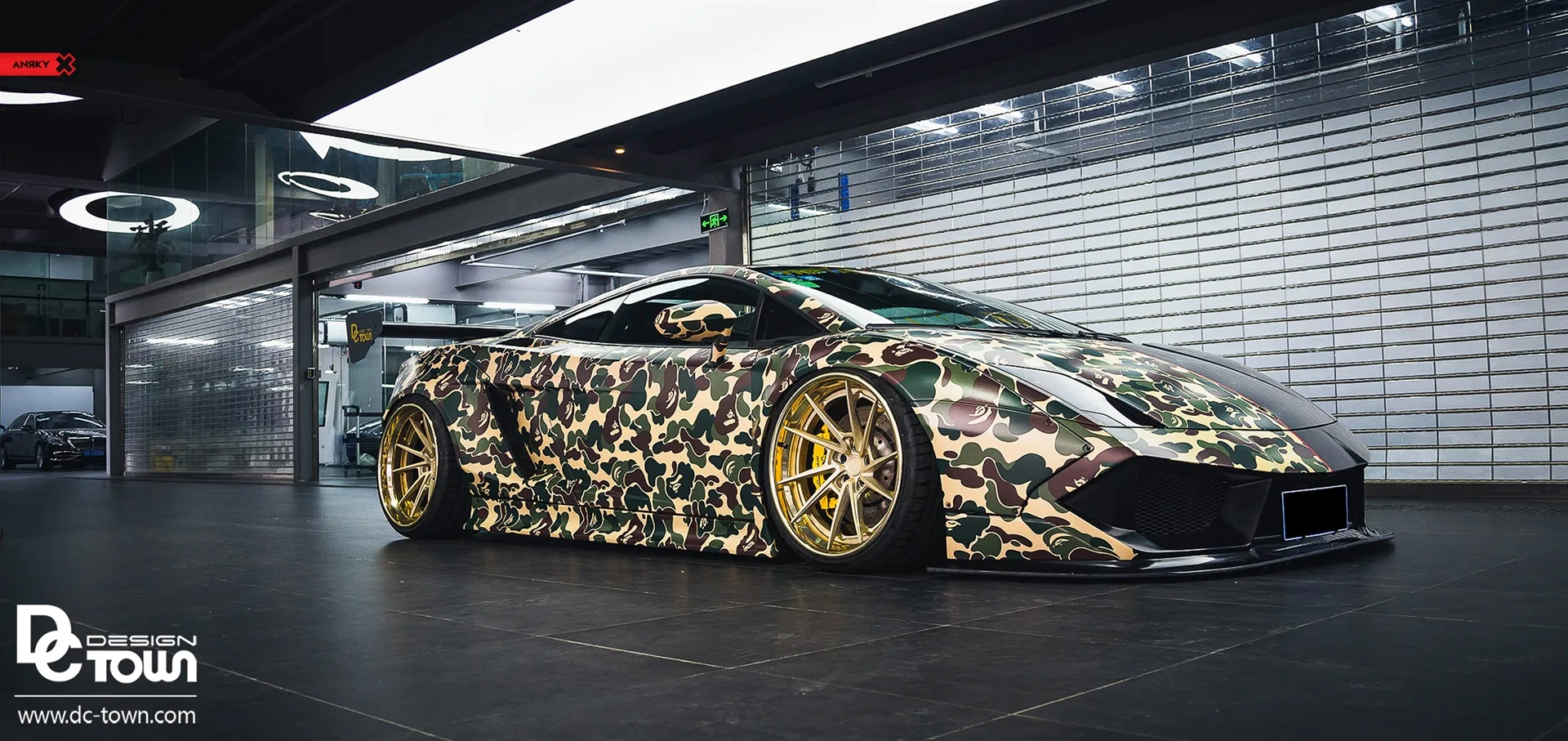 Anrky AN33 SeriesTHREE on Lamborghini Gallardo (2003)
