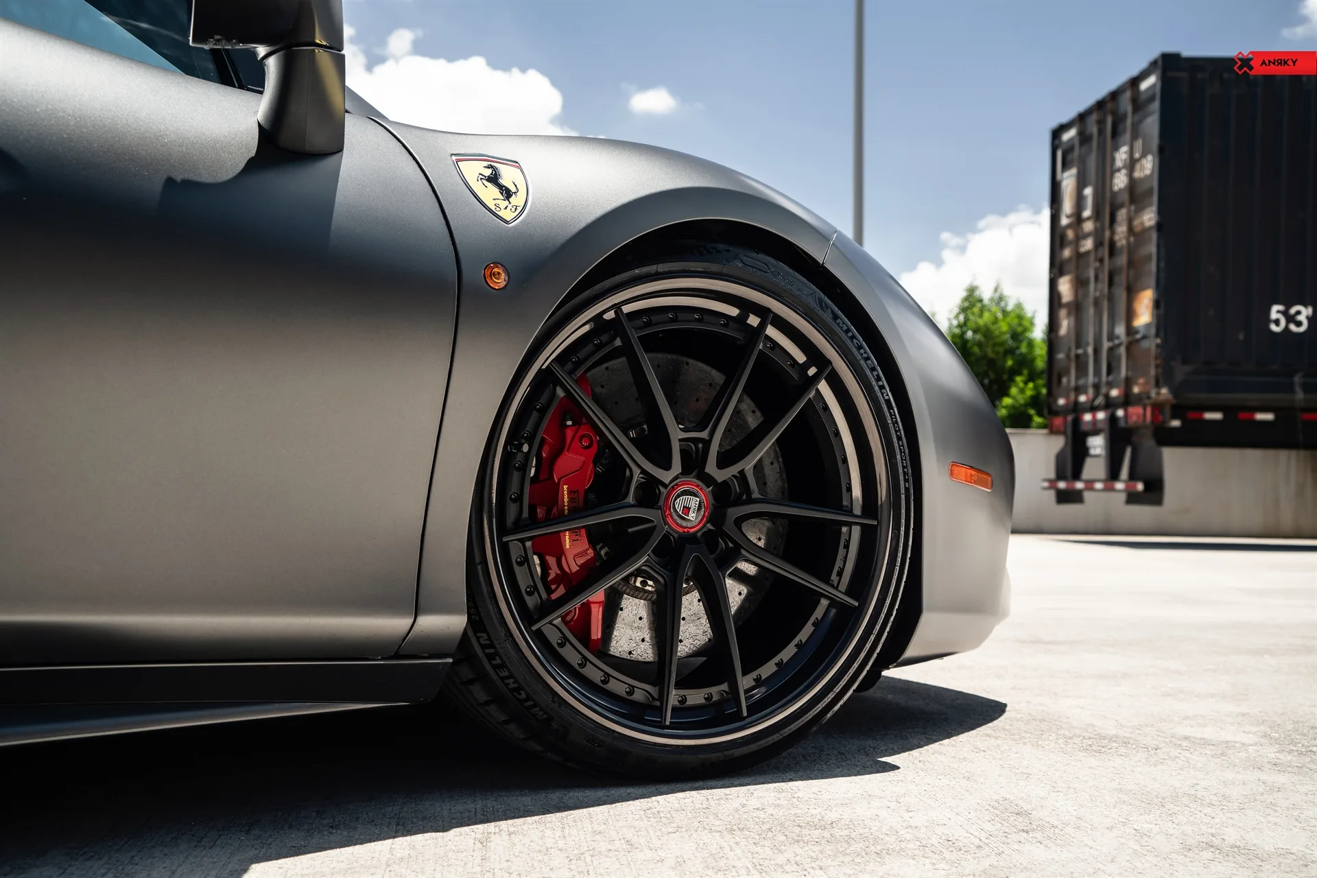 Anrky AN34 SeriesTHREE on Ferrari 488, photo 4