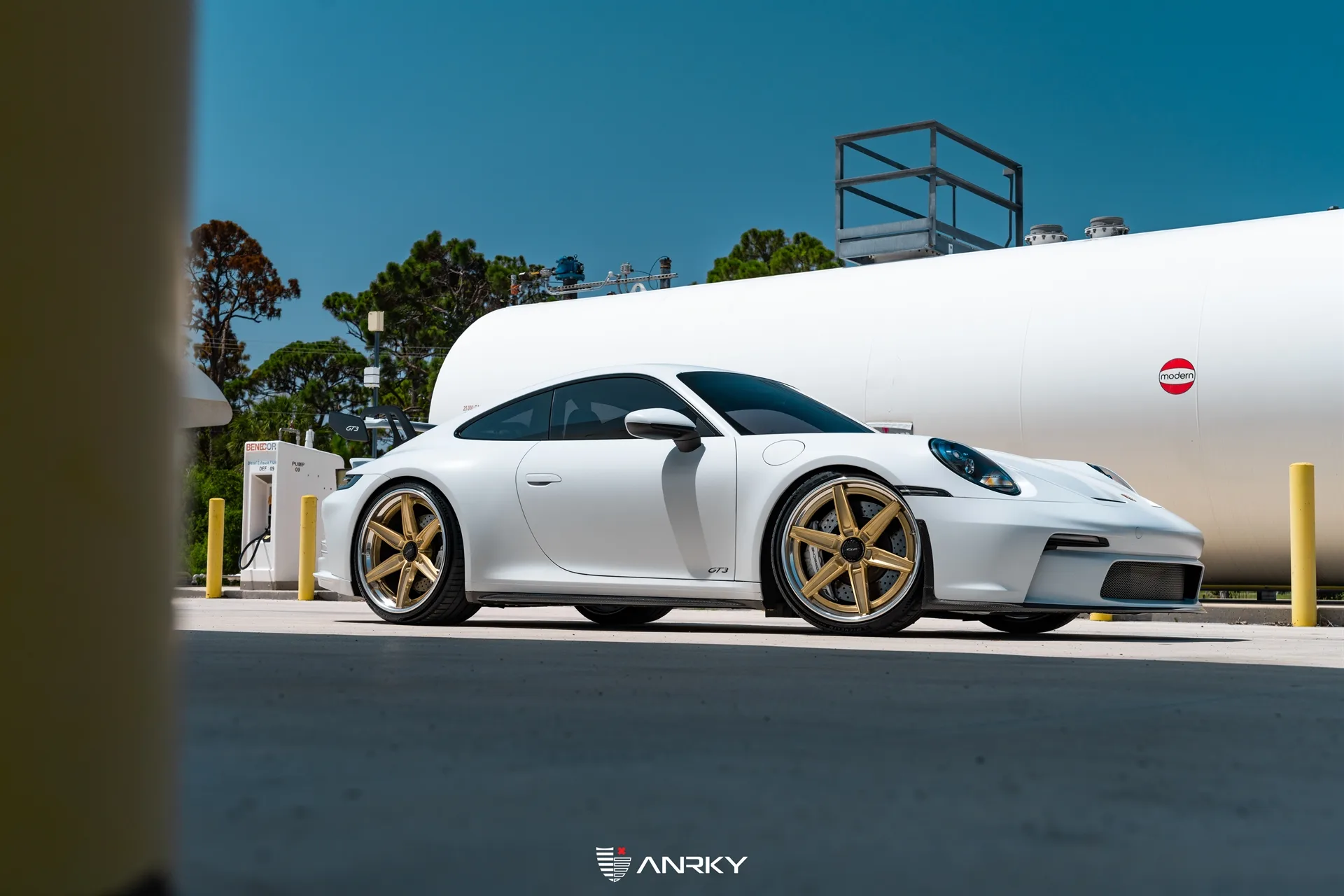 Anrky AN36-S SeriesTHREE on Porsche 911 992.1
