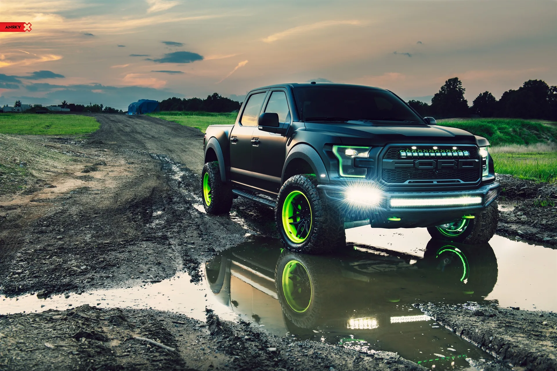 Anrky AN36 on Ford F-150 Raptor 2nd generation (2017-2020)