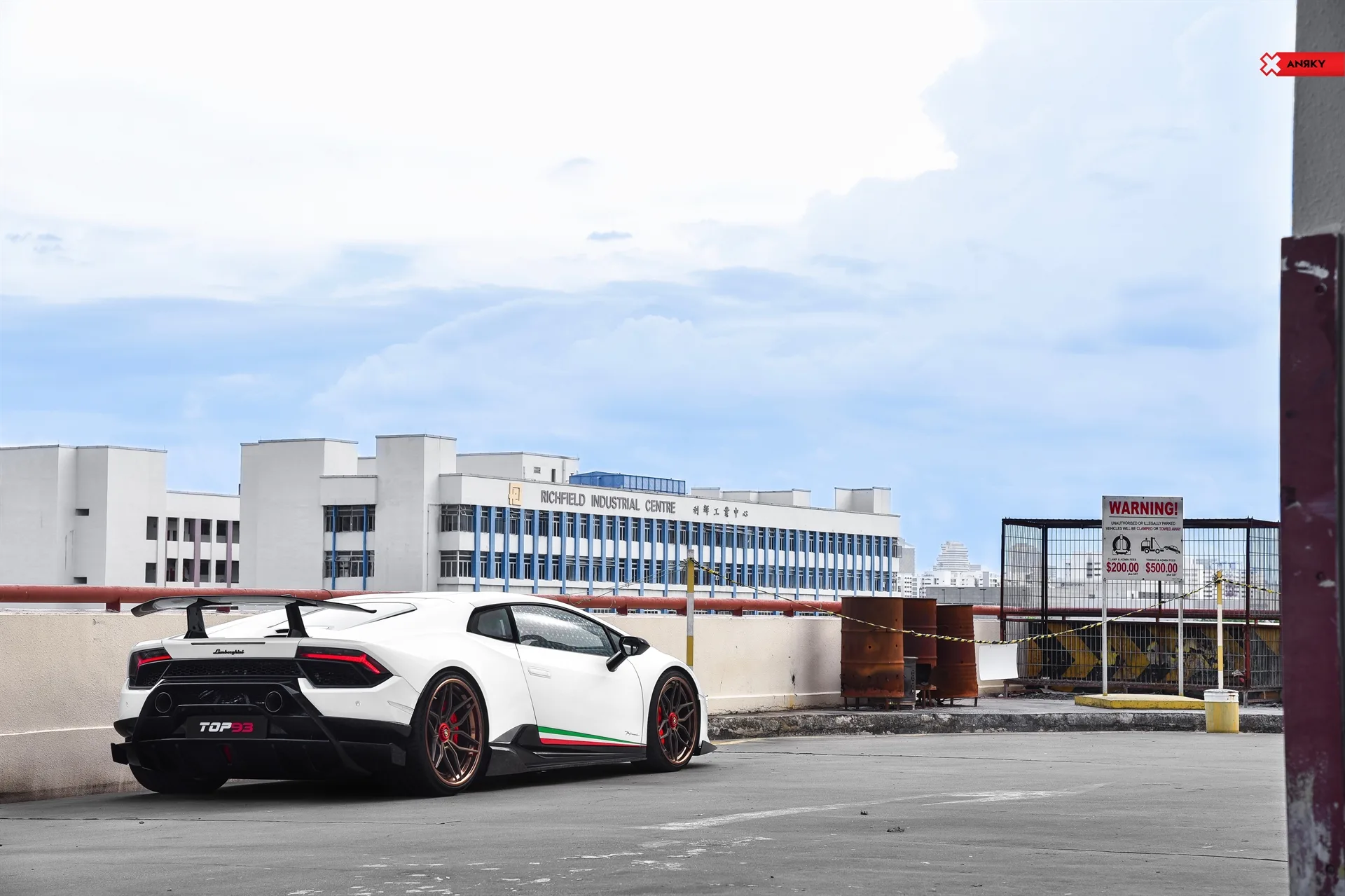 Anrky AN36CL SeriesTHREE on Lamborghini Huracan Performante LP 640-4 (2017-2019), photo 6
