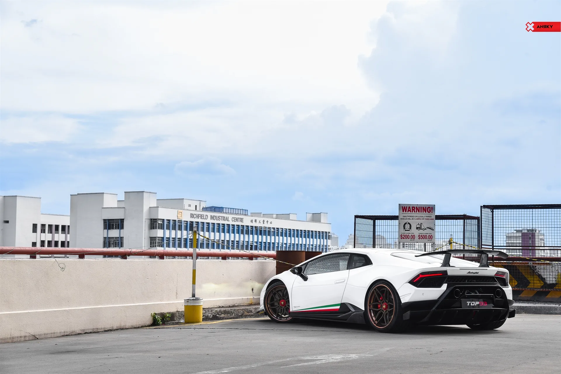 Anrky AN36CL SeriesTHREE on Lamborghini Huracan Performante LP 640-4 (2017-2019), photo 3