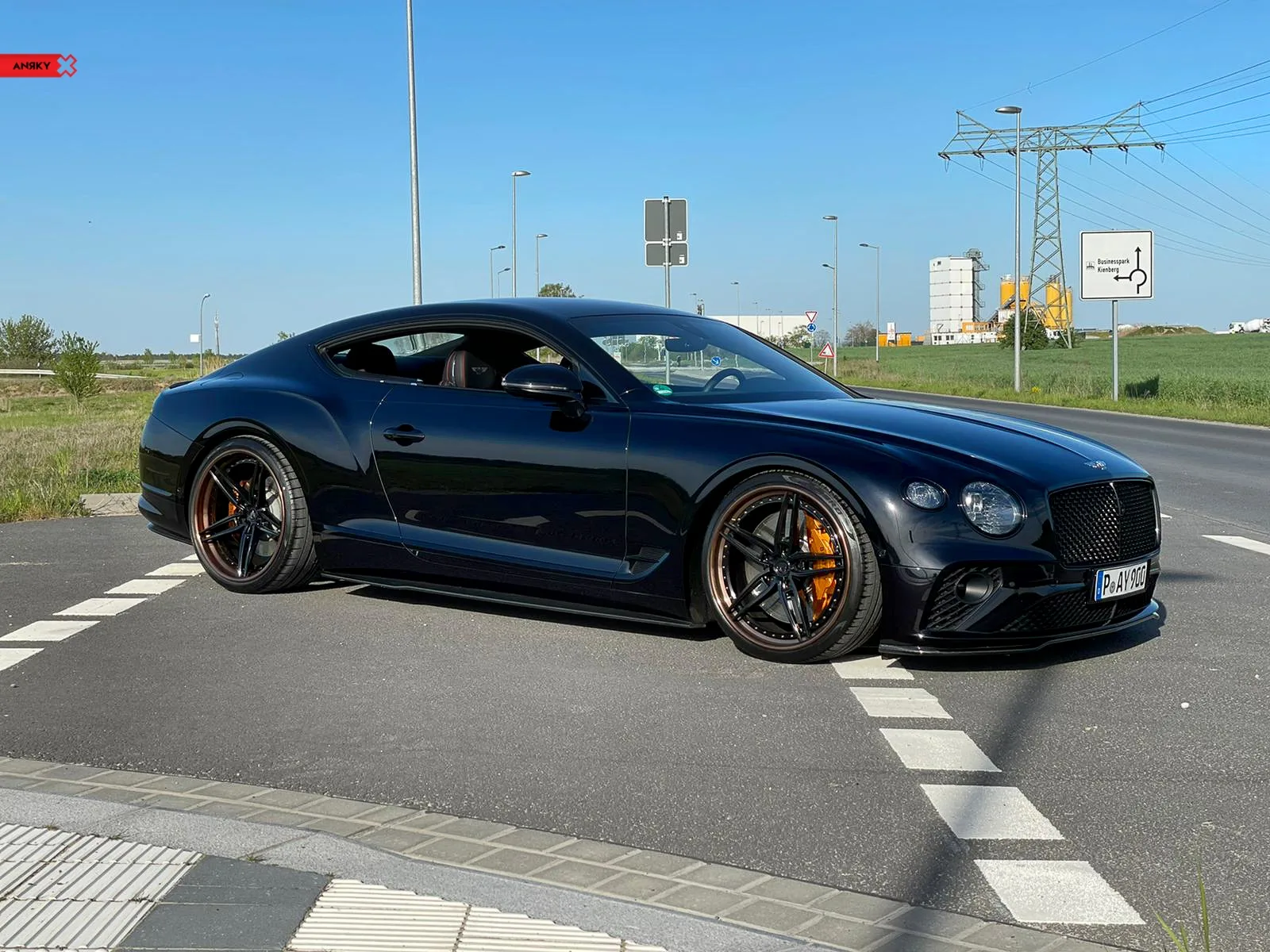 Anrky AN37 SeriesTHREE on Bentley Continental GT 3rd gen
