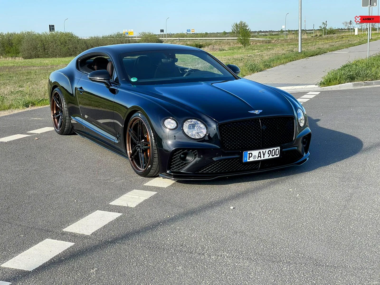 Anrky AN37 SeriesTHREE on Bentley Continental GT 3rd gen, photo 2