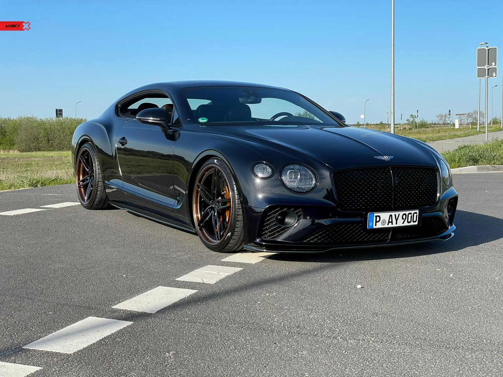 Anrky AN37 SeriesTHREE on Bentley Continental GT 3rd gen, photo 5