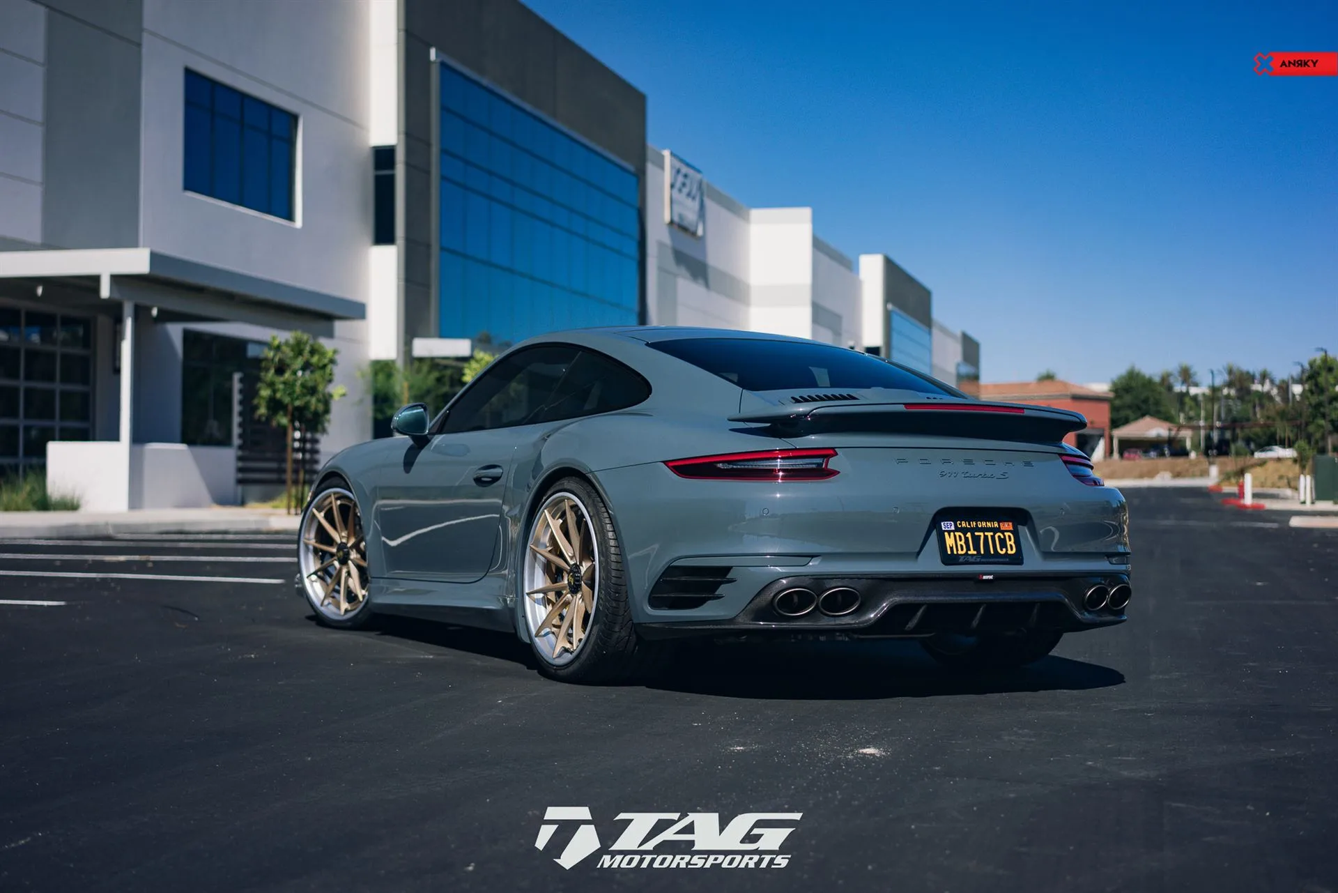 Anrky AN38 SeriesTHREE on Porsche 911 991.1, photo 10
