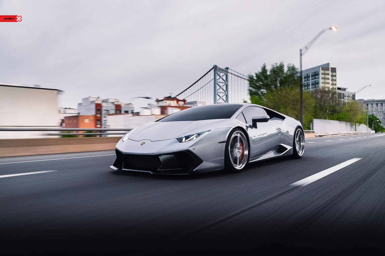 Anrky AN38 SeriesTHREE on Lamborghini Huracan (2014), photo 3