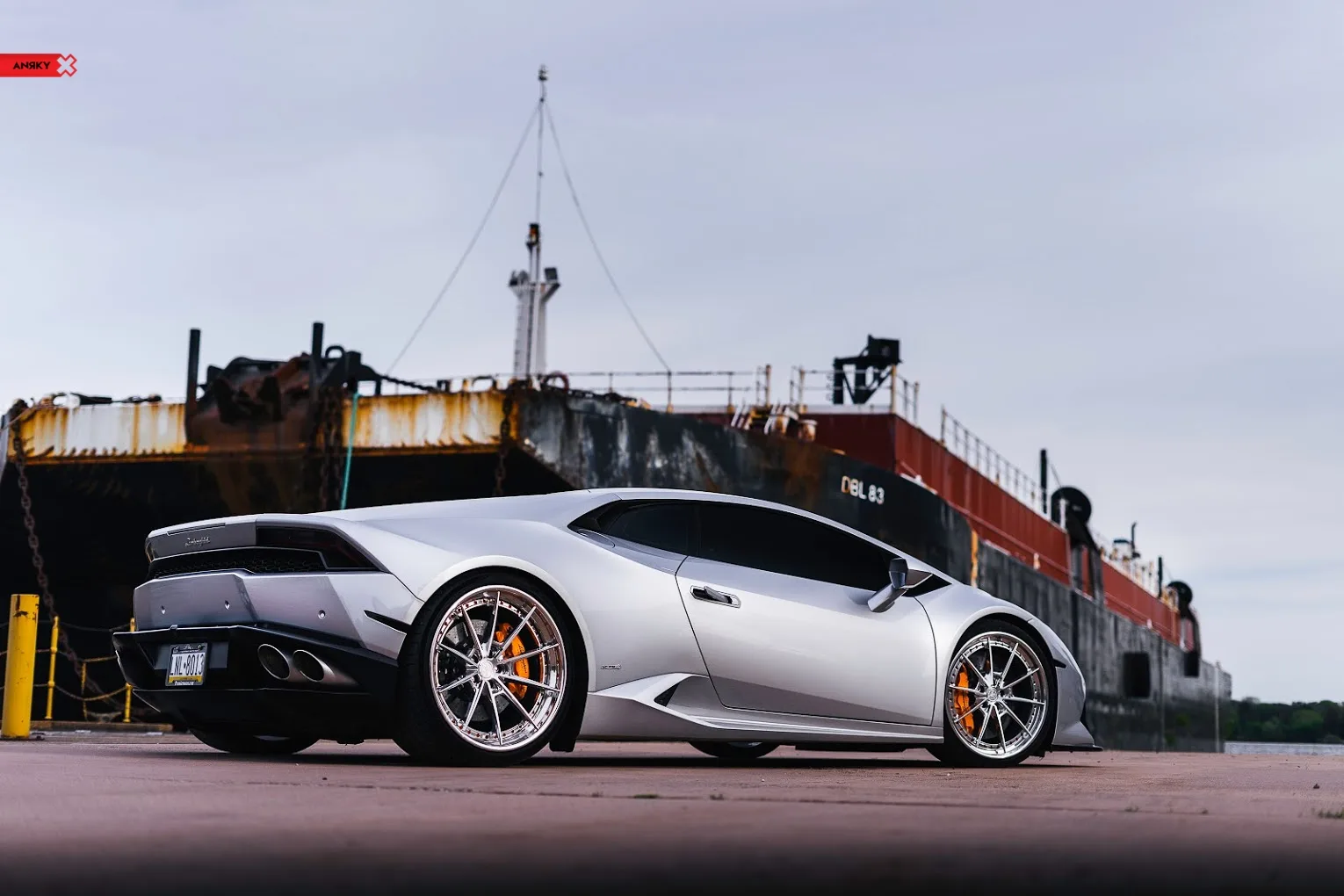 Anrky AN38 SeriesTHREE on Lamborghini Huracan (2014), photo 6