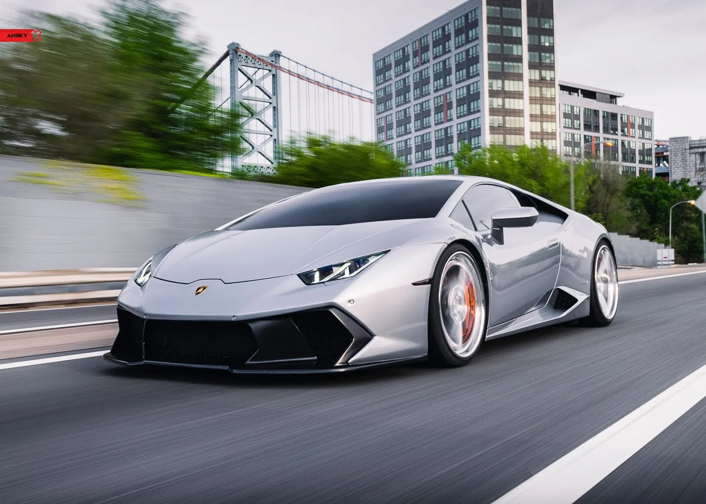Anrky AN38 SeriesTHREE on Lamborghini Huracan (2014), photo 7